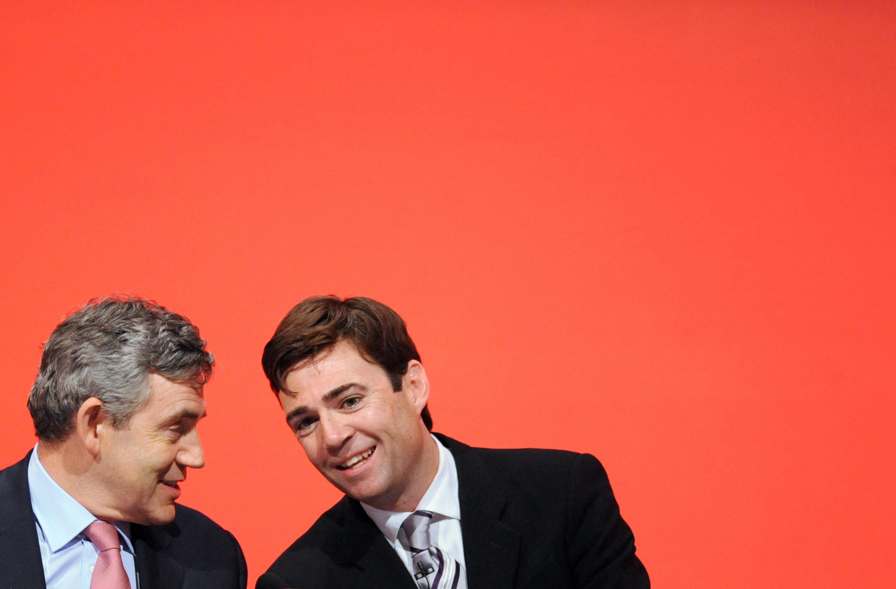 Andy Burnham served in Gordon Brown’s government as health secretary