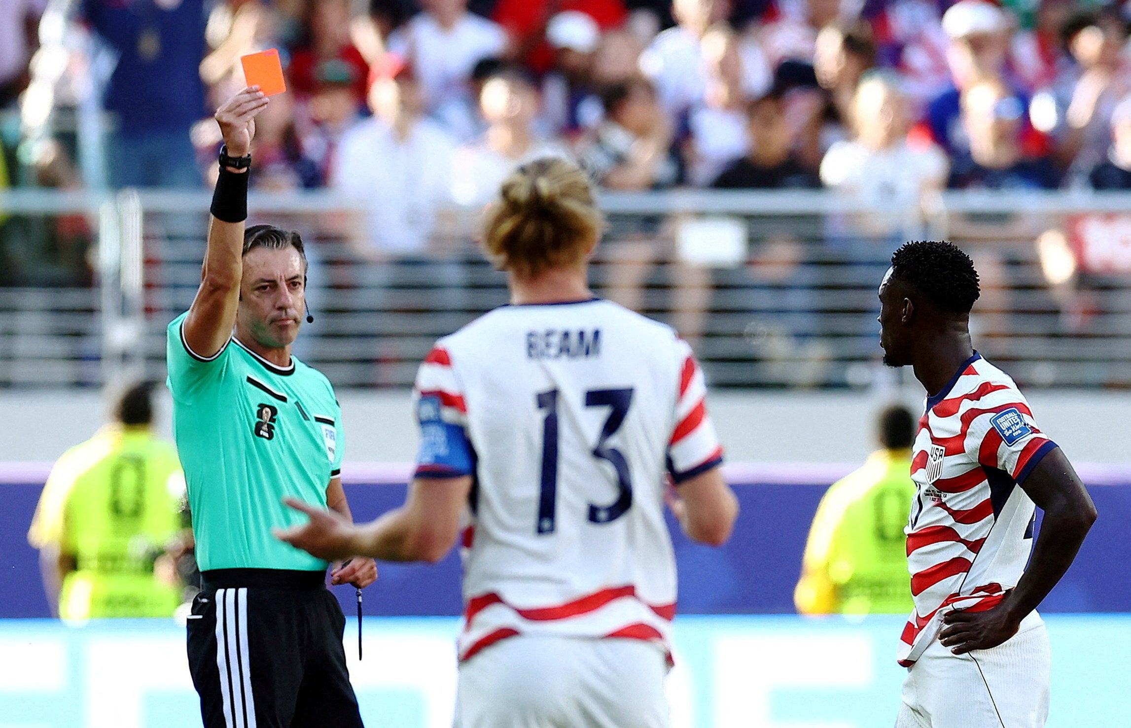 Trump’s move to intervene with Infantino on behalf of U.S. striker Folarin Balogun was one of the World Cup’s most controversial moments and badly undermined FIFA’s credibility at the tournament