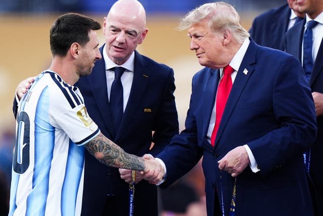 <p>Abundan los rumores de que la “maldición de Trump” volvió después de que el presidente Donald Trump apoyó a Argentina frente a España en la final del Mundial</p>