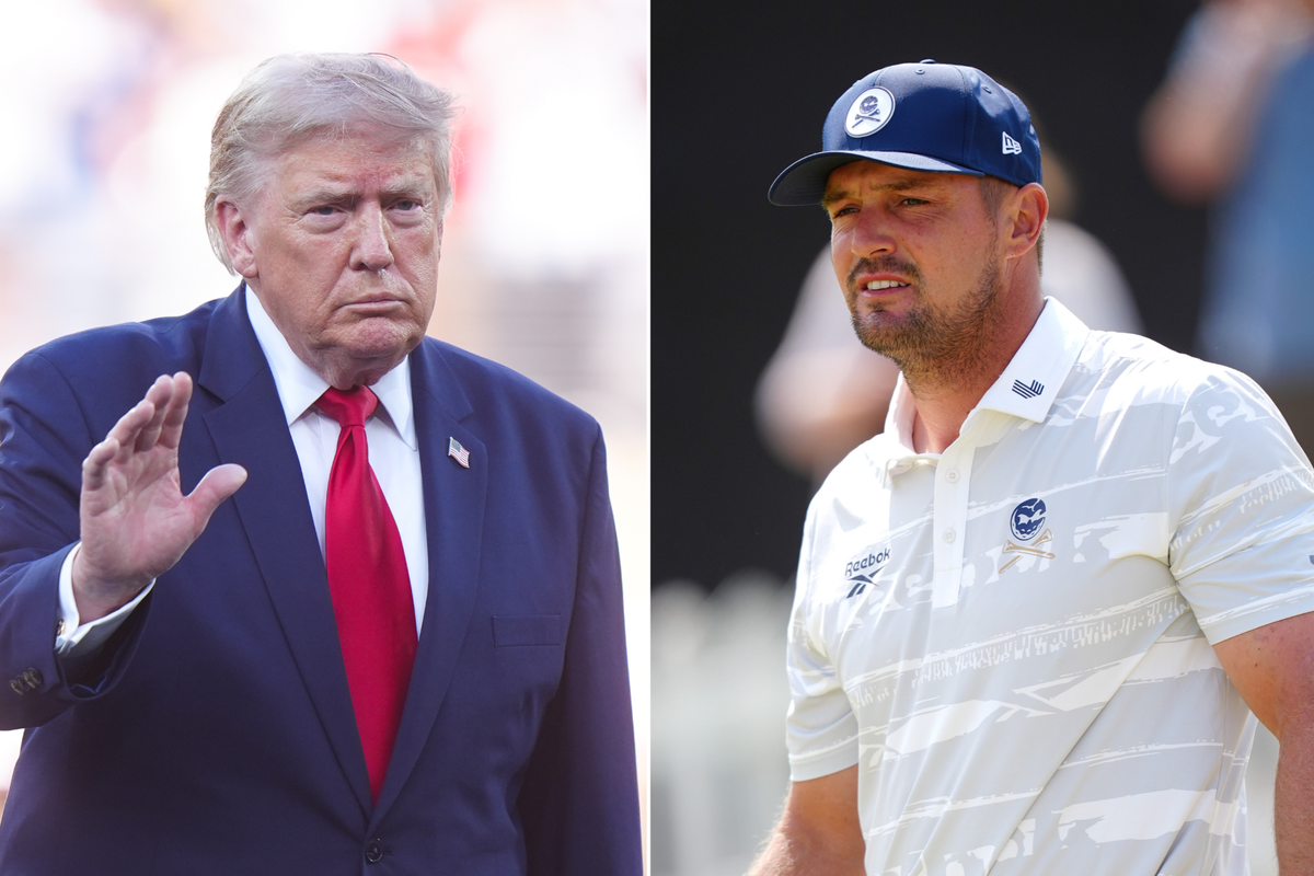 Bryson DeChambeau ‘made Trump request’ during dispute over controversial penalty at The Open – UK Times Bryson DeChambeau ‘made Trump request’ during dispute over controversial penalty at The Open – UK Times