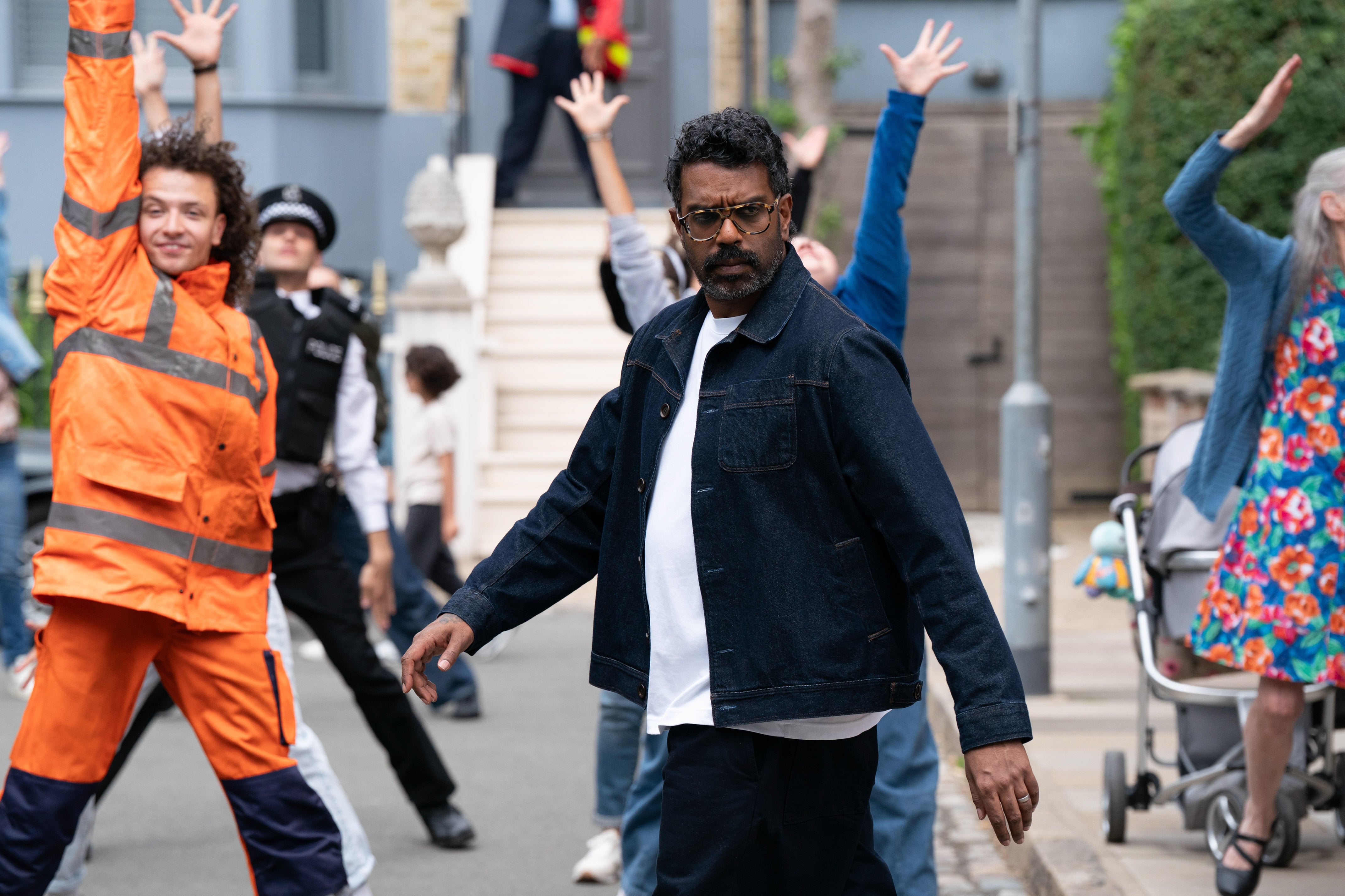 Romesh Ranganathan led nearly 100 stars in a three-minute film promoting the national broadcaster as part of a new campaign which answers the question: 'What has the BBC ever done for me?' (PA)