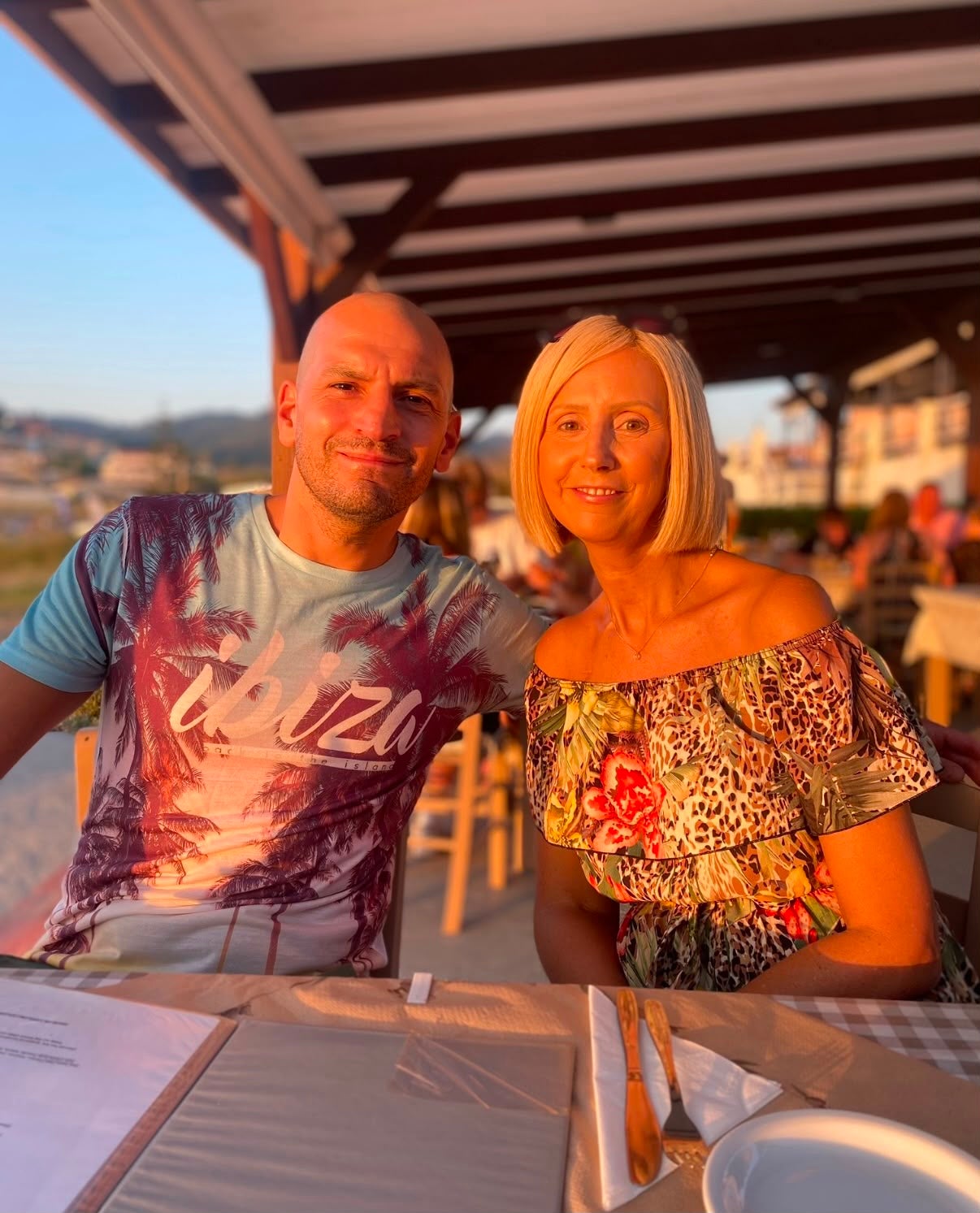 Sarah Barchetti, pictured with her husband Martin,  said it’s “absolutely mind blowing” that Enhertu is not available on NHS in England (Sarah Barchetti)