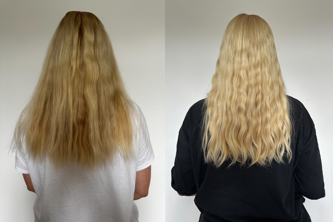 It left my hair feeling genuinely clean without that stripped or squeaky finish that often makes damaged hair feel worse (Danielle Attwater/The Independent)