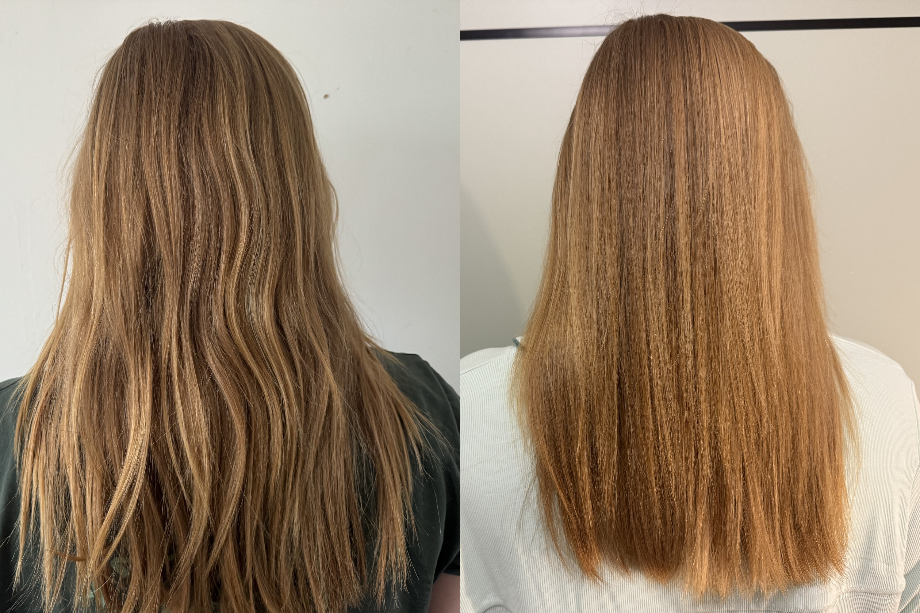 The volu conditioner ensured my strands maintained an attractive shine (Lucy Smith/The Independent)
