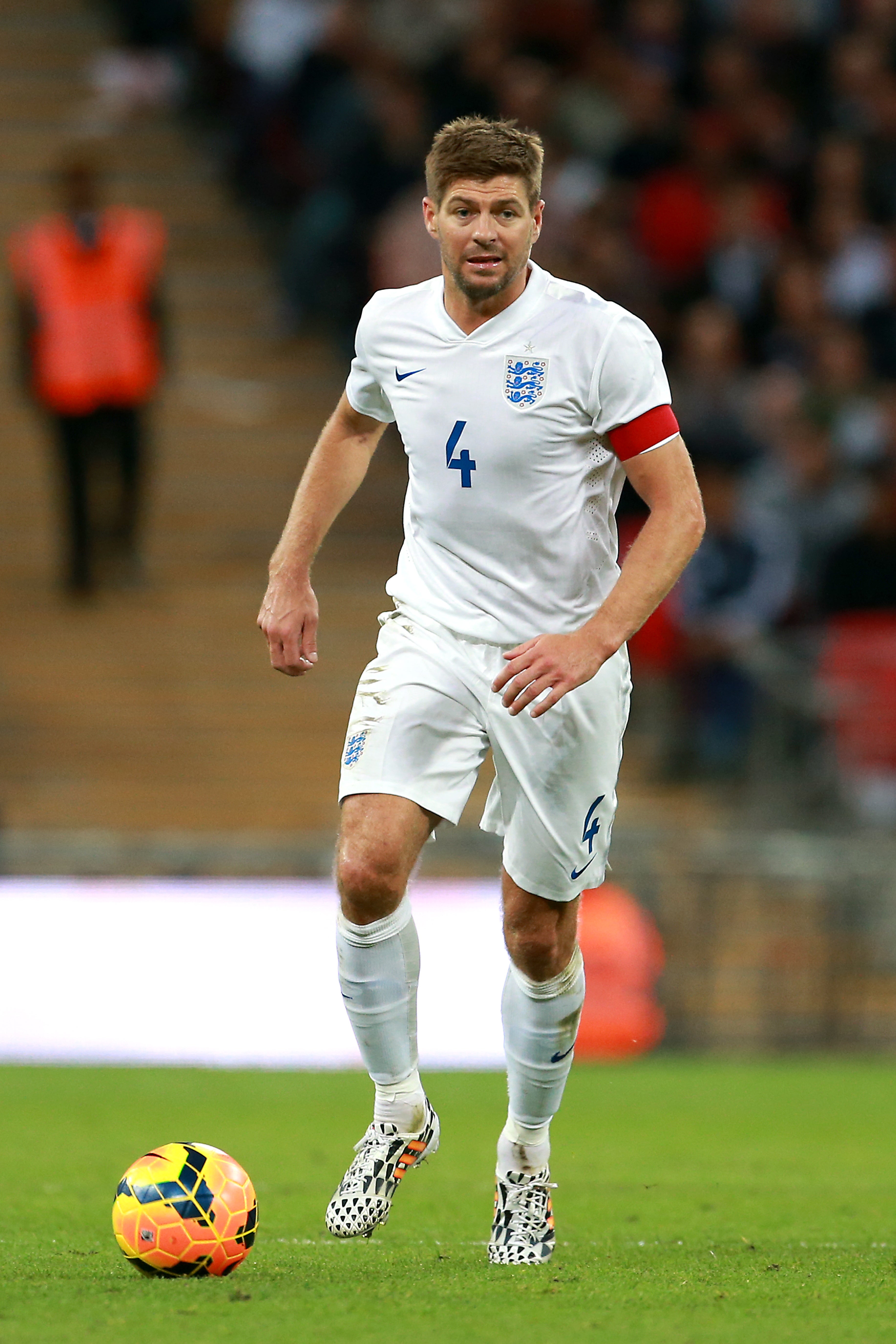 Steven Gerrard announced his England retirement on this day in 2014 (David Davies/PA) (PA Archive)