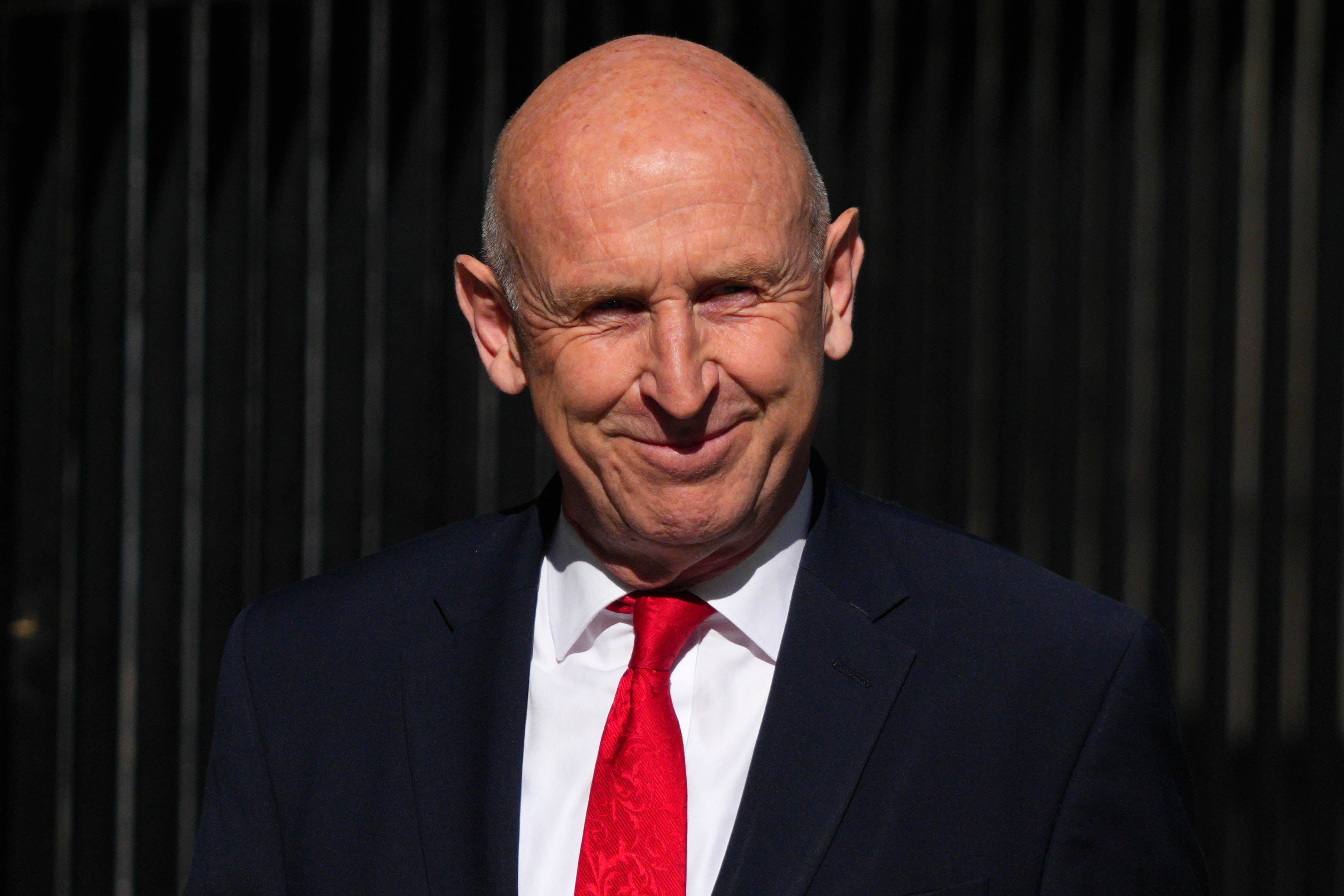 John Healey has been appointed chancellor