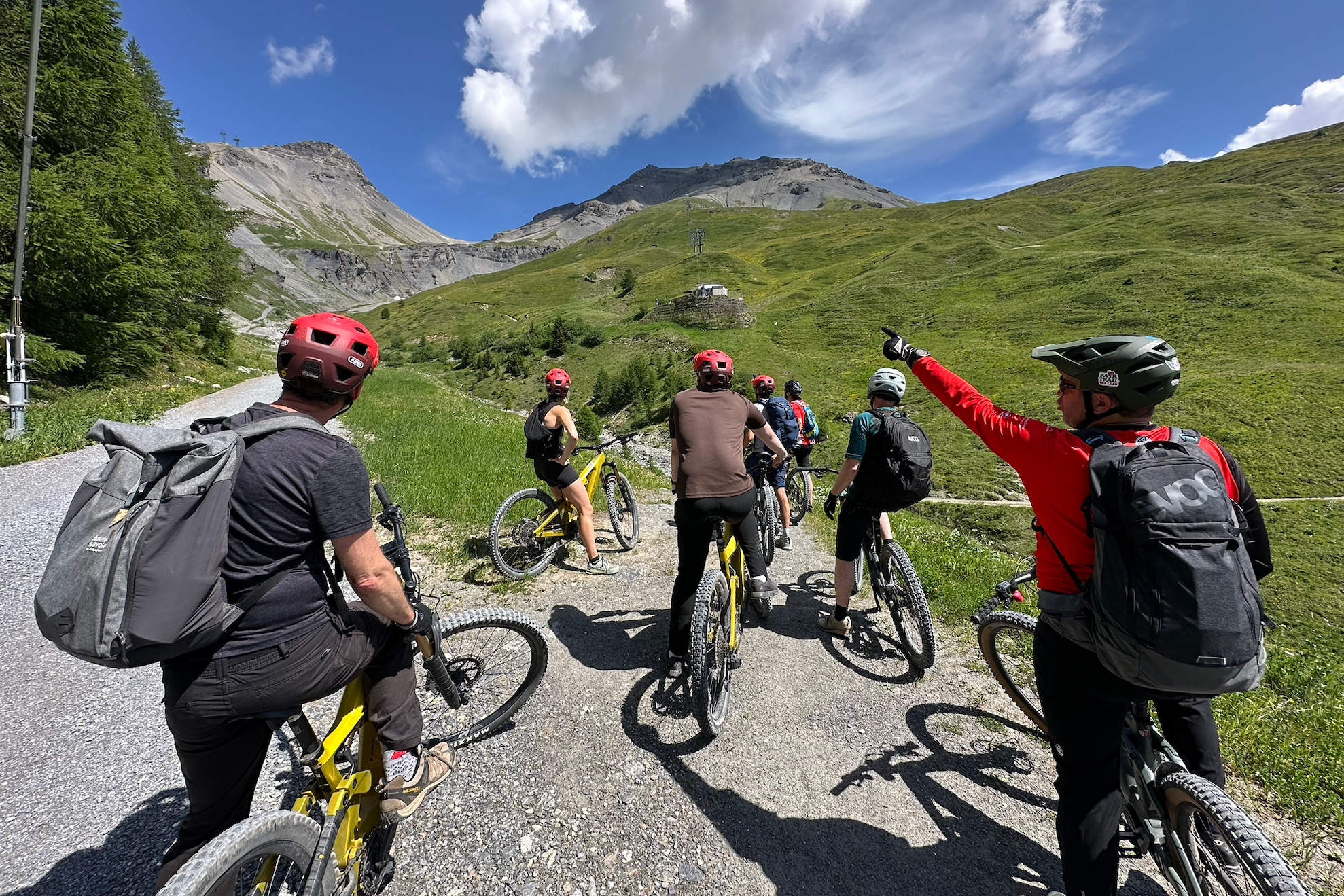 Mountain biking has helped make Crans-Montana a year-round destination for thrill-seekers (James Reynolds / The Independent)