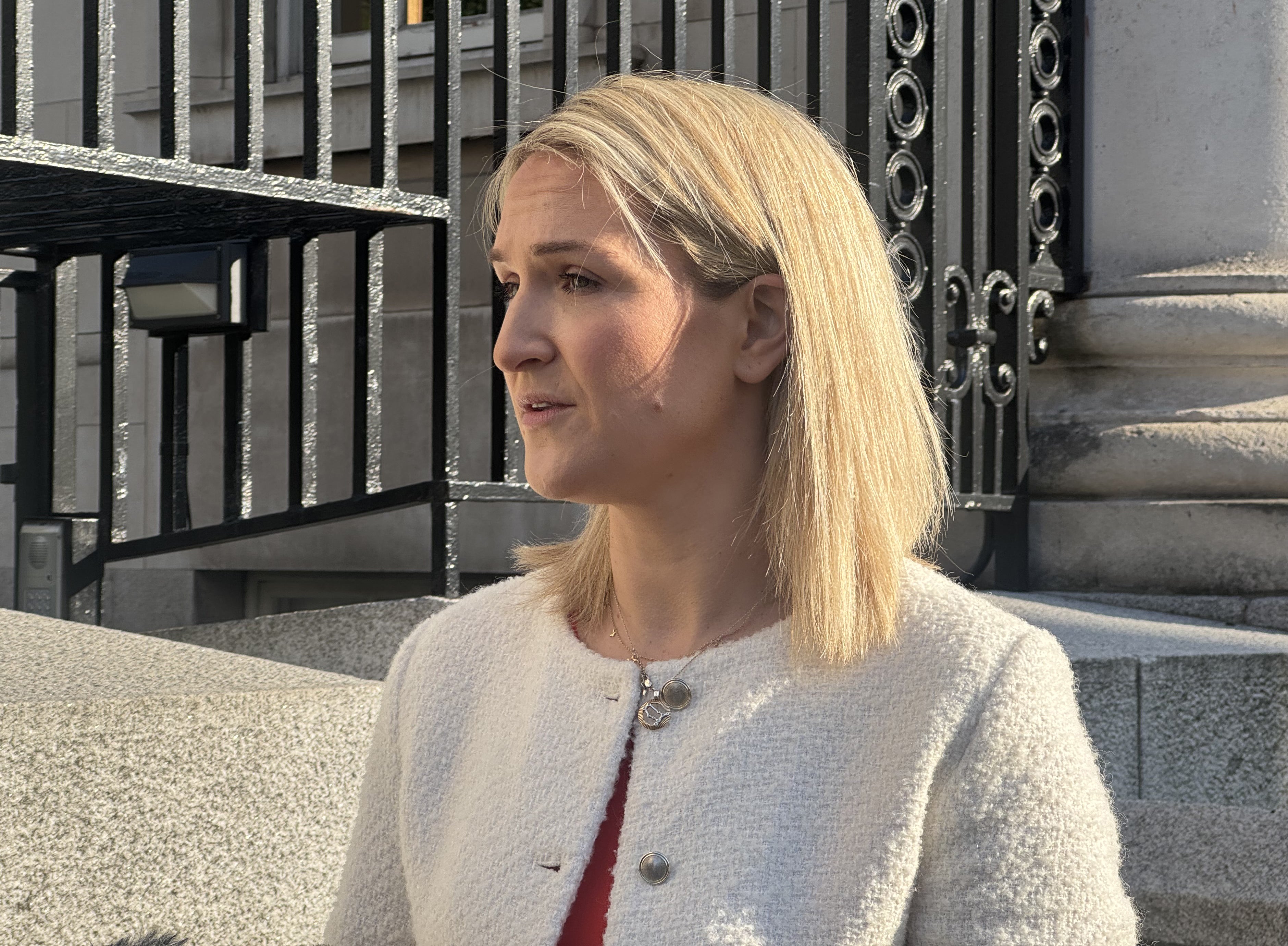 Helen McEntee said Mr Benn ‘brought warmth and a constructive approach to all of his relationships here in Ireland’ (Bairbre Holmes/PA) (PA Wire)