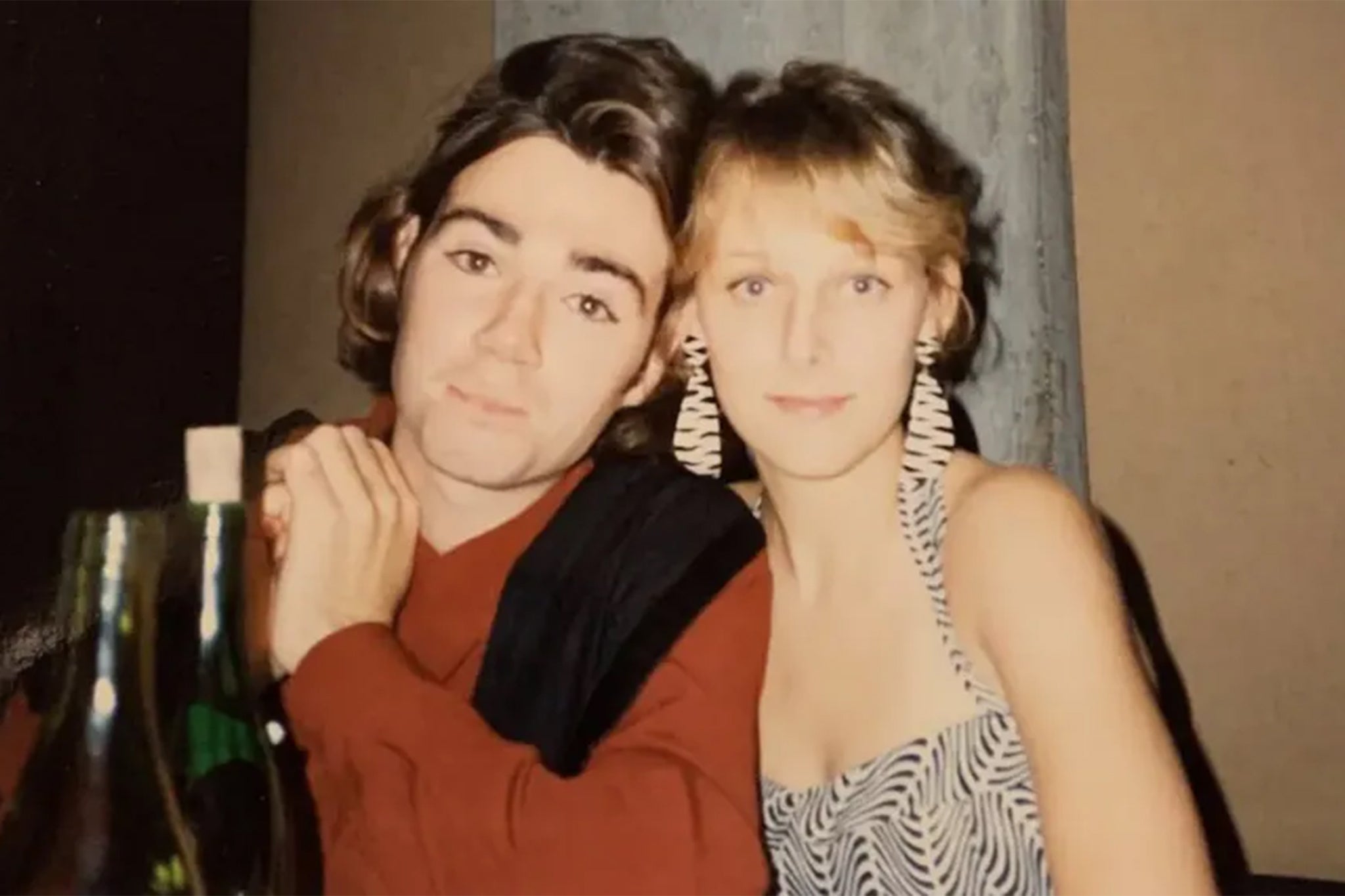 Andy Burnham and wife Marie France van Heel as students at Cambridge University (Supplied)