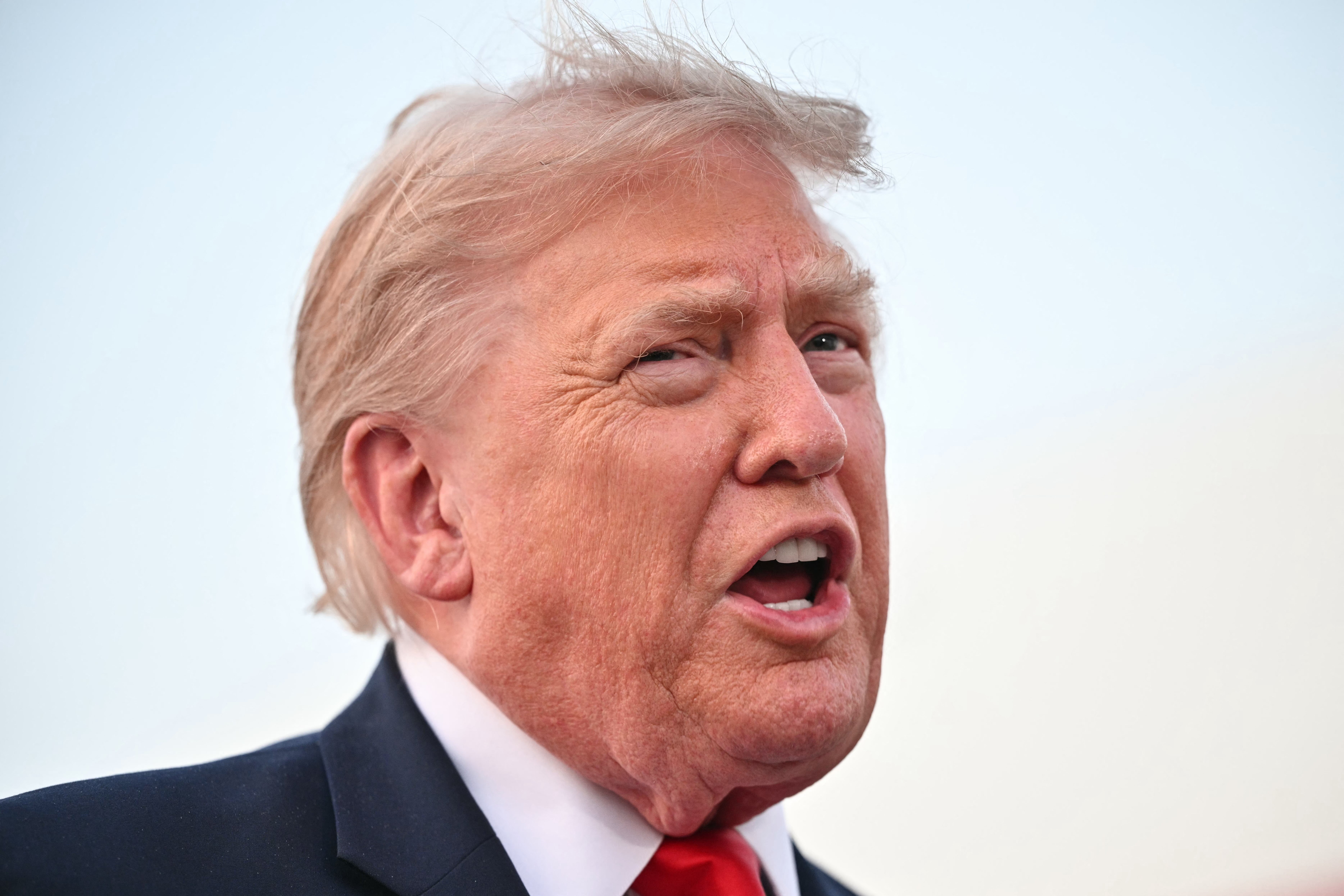 Trump has had regular run-ins with Democratic governors like Gavin Newsom and JB Pritzker (AFP/Getty)