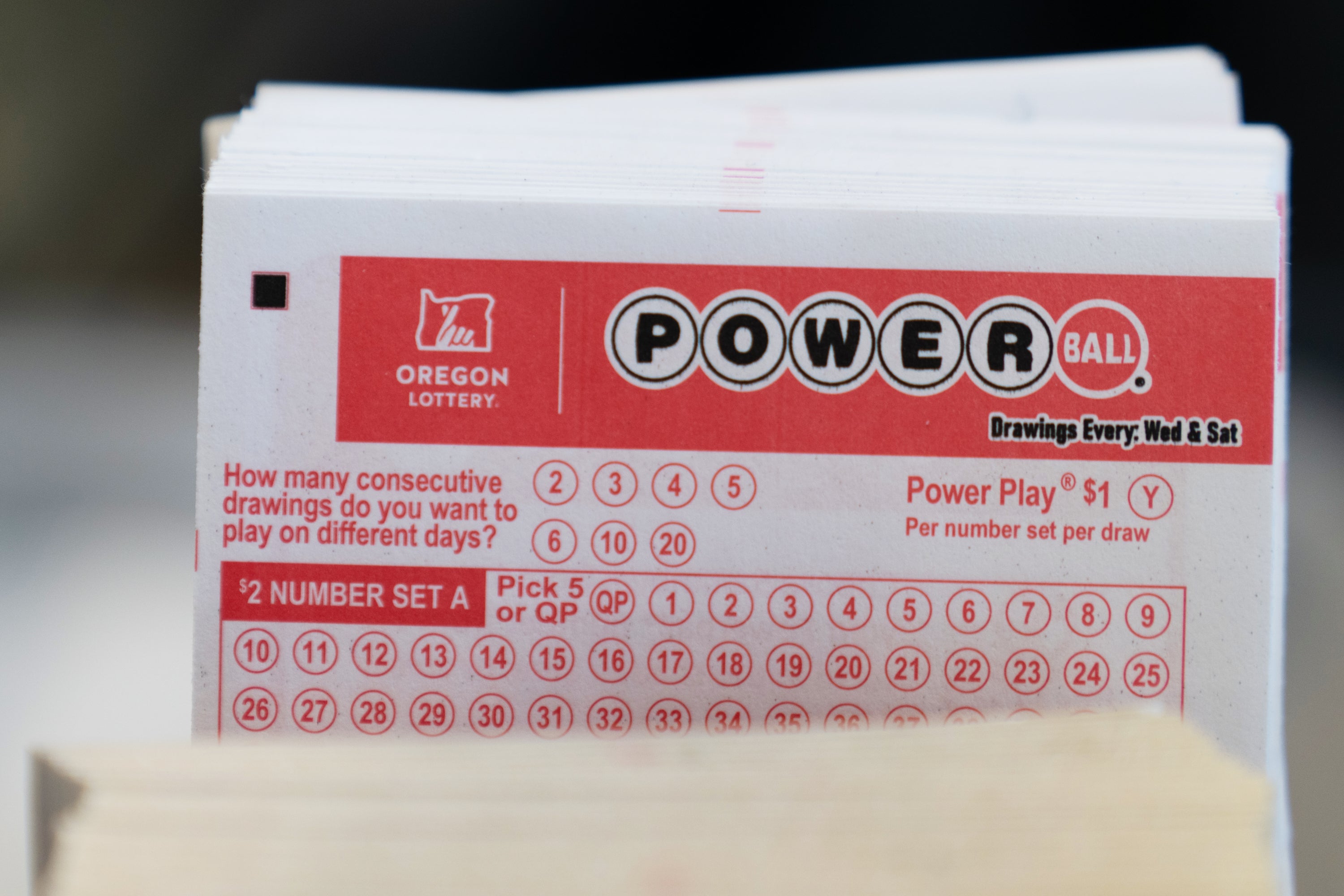Powerball results are in