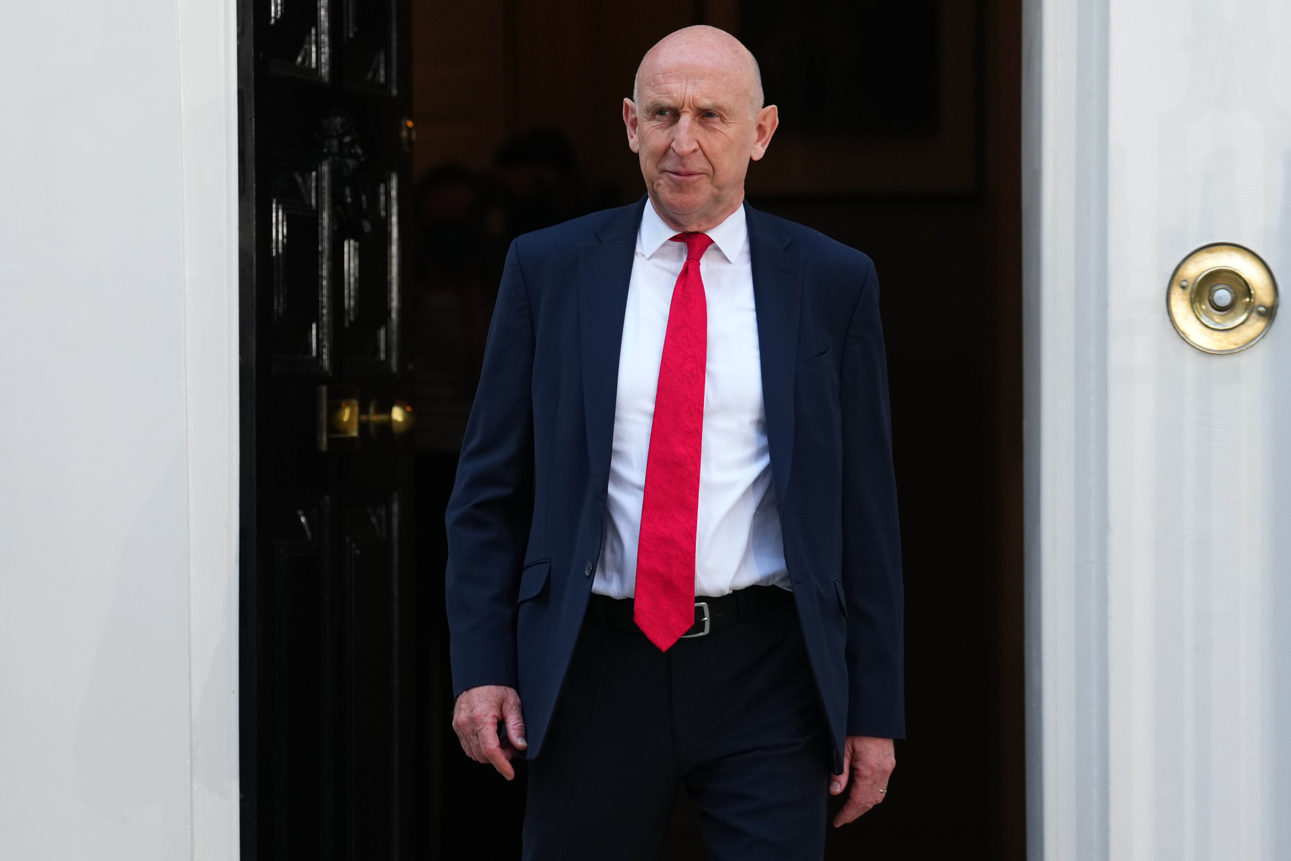 New Chancellor John Healey leaves Downing Street on July 20 (Getty)