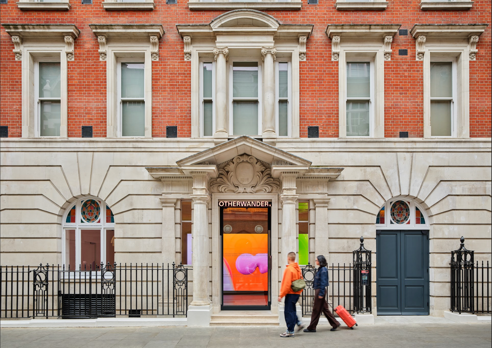 The entrance to Otherwander on Dean Street in Soho, London