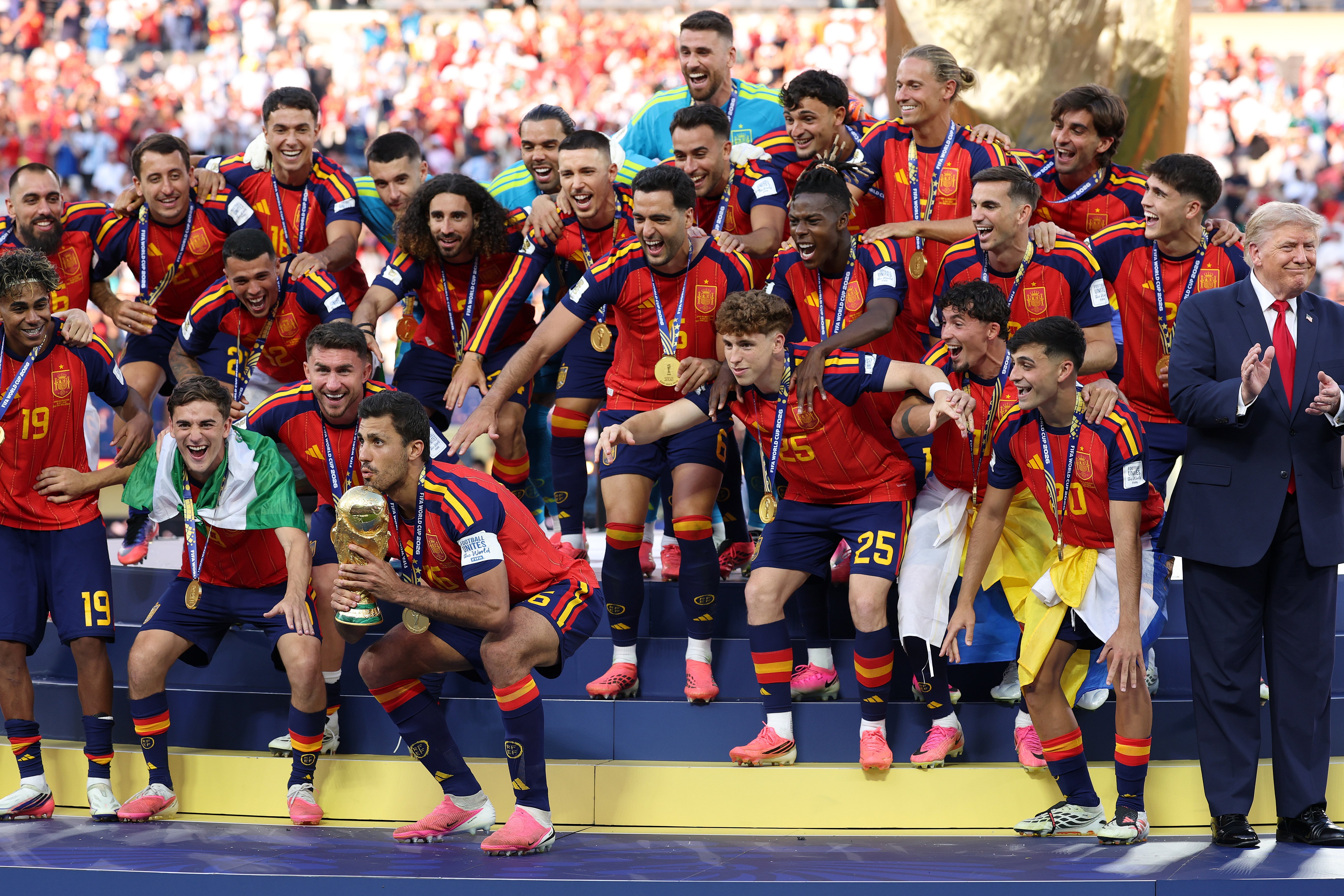 Rodri led Spain to World Cup glroy (Getty)
