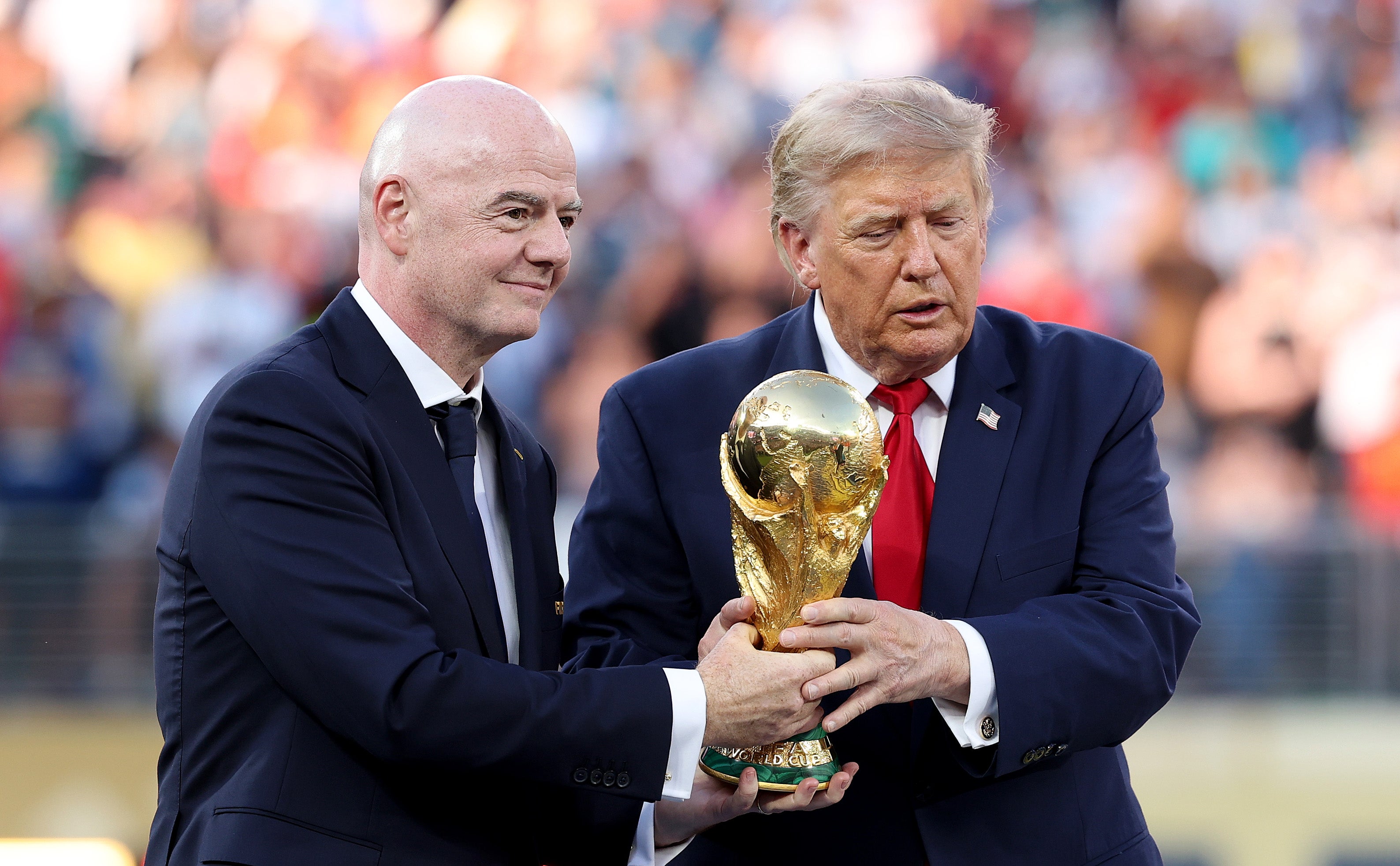 Donald Trump’s fingerprints were all over the tournament, happily abetted by Gianni Infantino