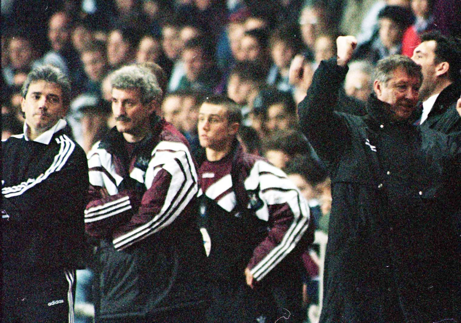 Sir Alex Ferguson’s Manchester United overhauled Kevin Keegan’s Newcastle to win the 1995-96 Premier League title