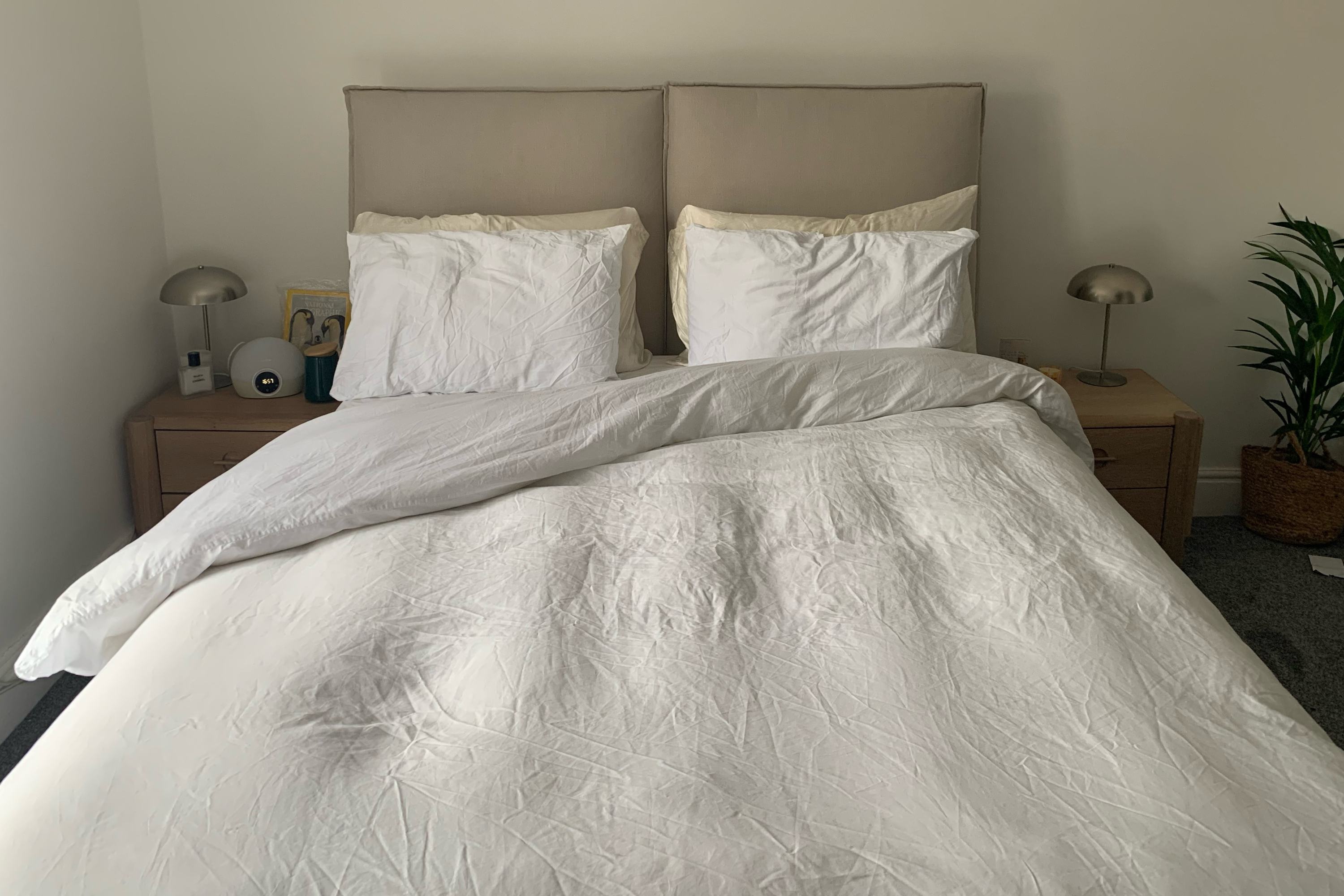 Despite creasing after washing, I liked the lived-in appearance it gave my bedspread (The Independent)