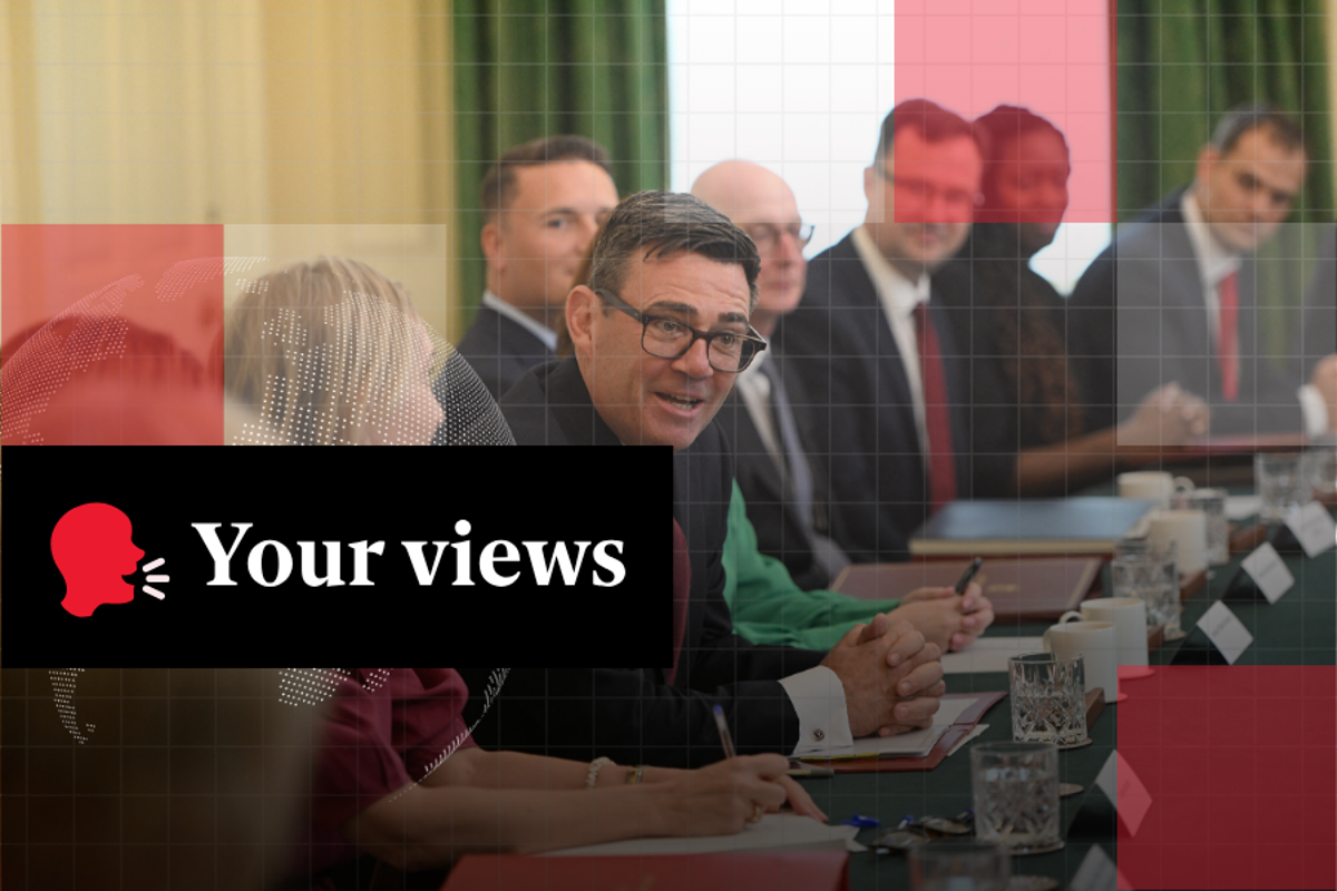 Voices: ‘Same gang, different seats’: Readers unimpressed as Andy Burnham names new cabinet Voices: ‘Same gang, different seats’: Readers unimpressed as Andy Burnham names new cabinet