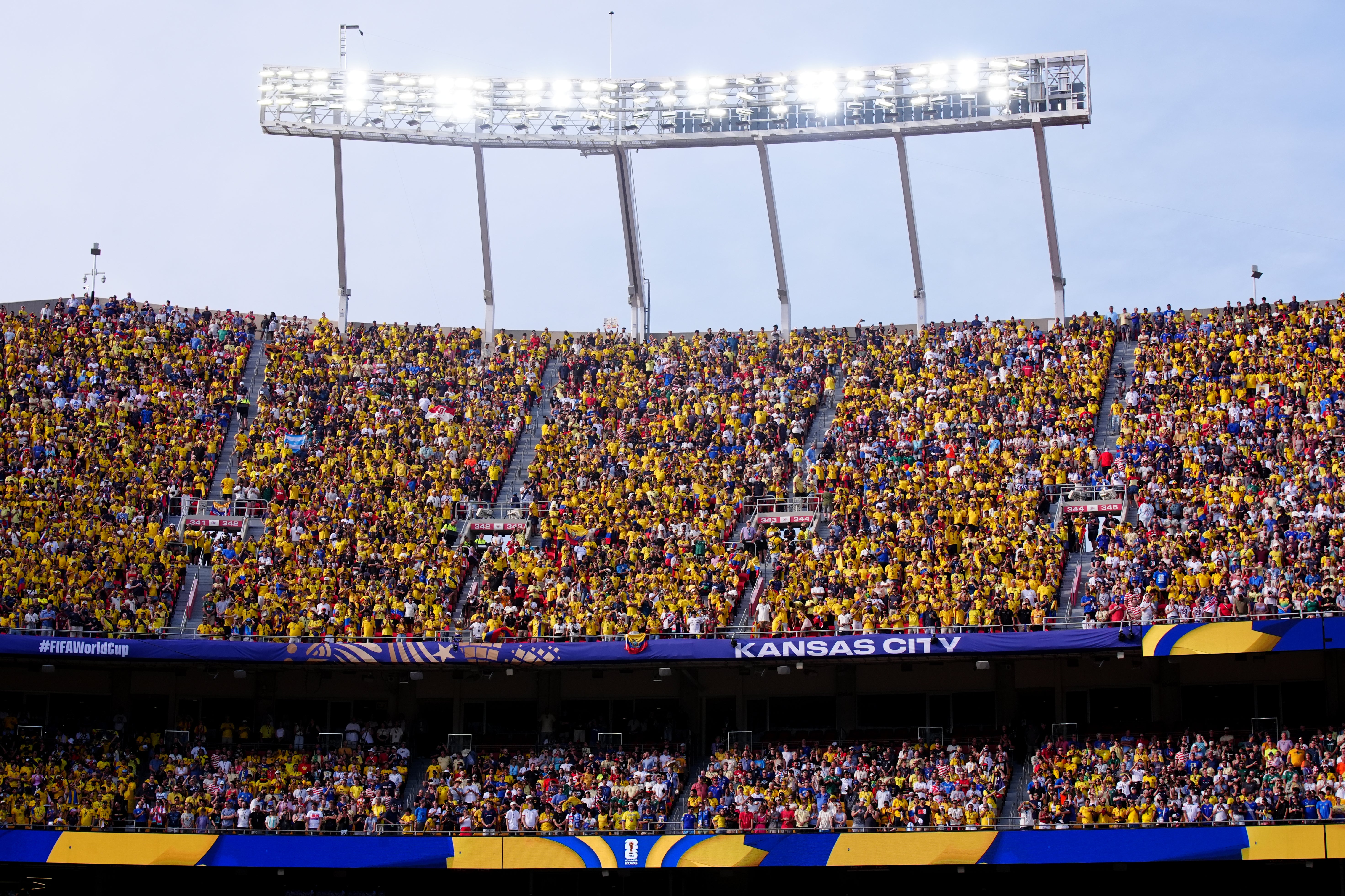 Compass catered to four stadiums hosting matches at the Fifa World Cup (Bradley Collyer/PA)