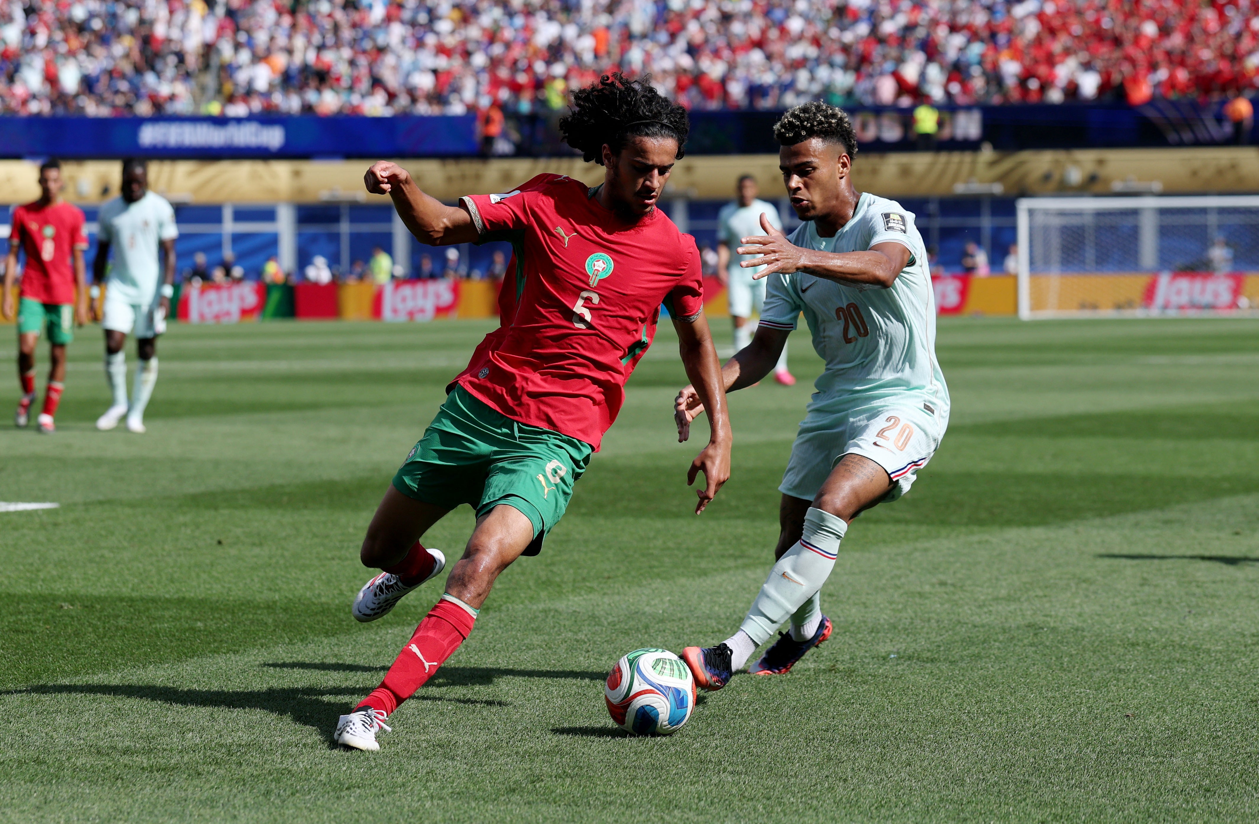 Ayyoub Bouaddi shone for Morocco at the World Cup