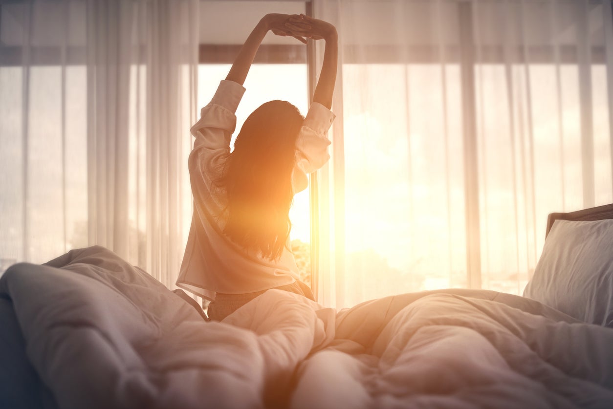 Morning light is essential for helping to set the body’s natural rhythms