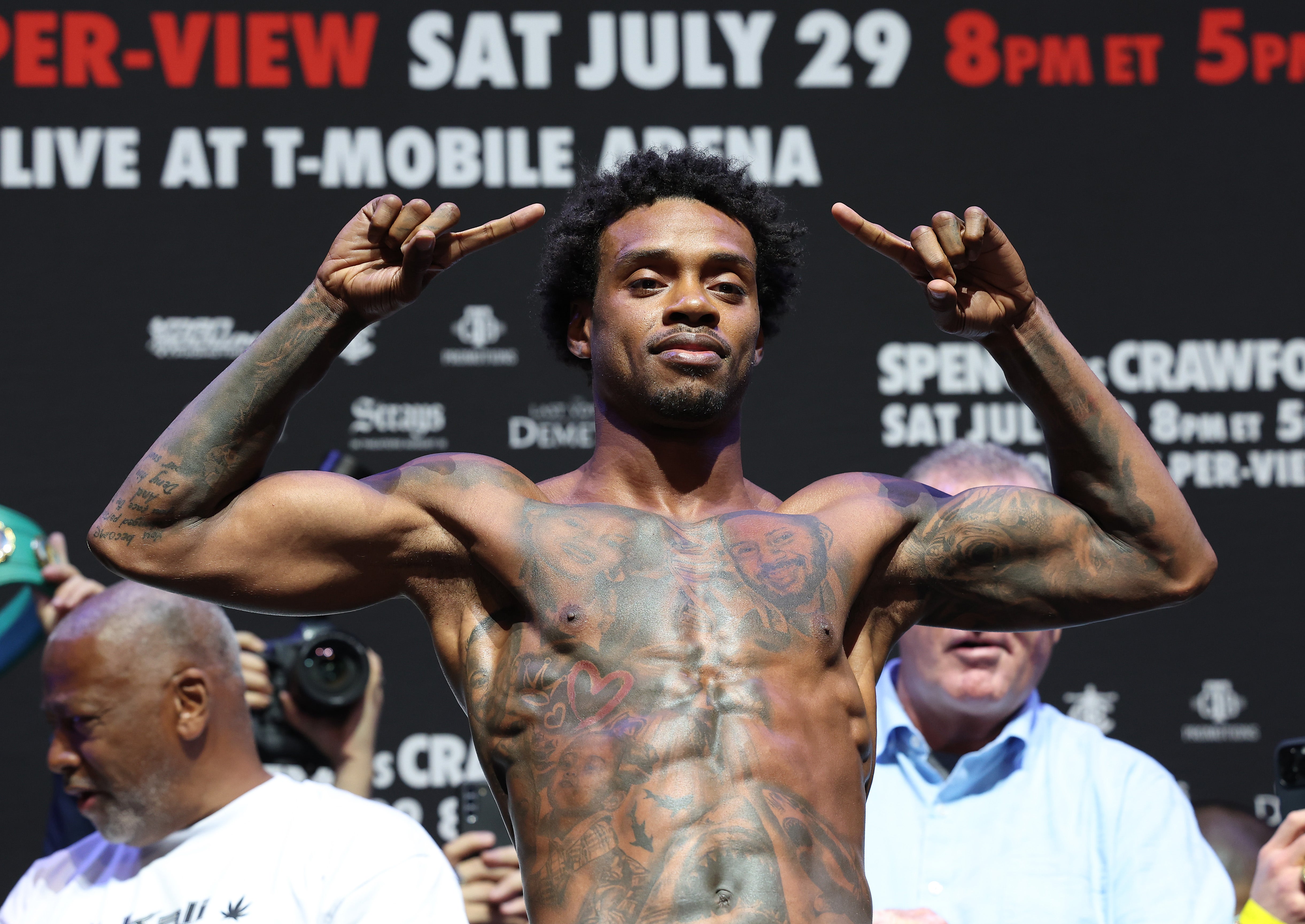 Errol Spence Jr explains Tim Tszyu handshake snub after &lsquo;eye&rsquo; threat
