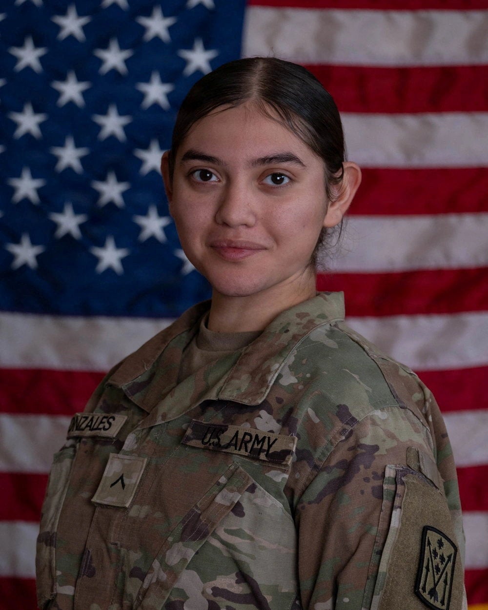 Pvt. Isabella Gonzales, killed in action in an Iranian attack on Muwaffaq Salti Air Base, Jordan