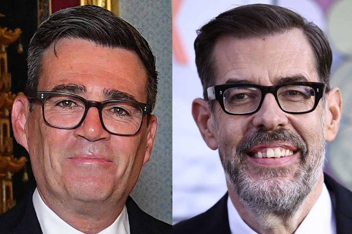 Richard Osman responds to poll that shows Brits commonly mistake him for Andy Burnham