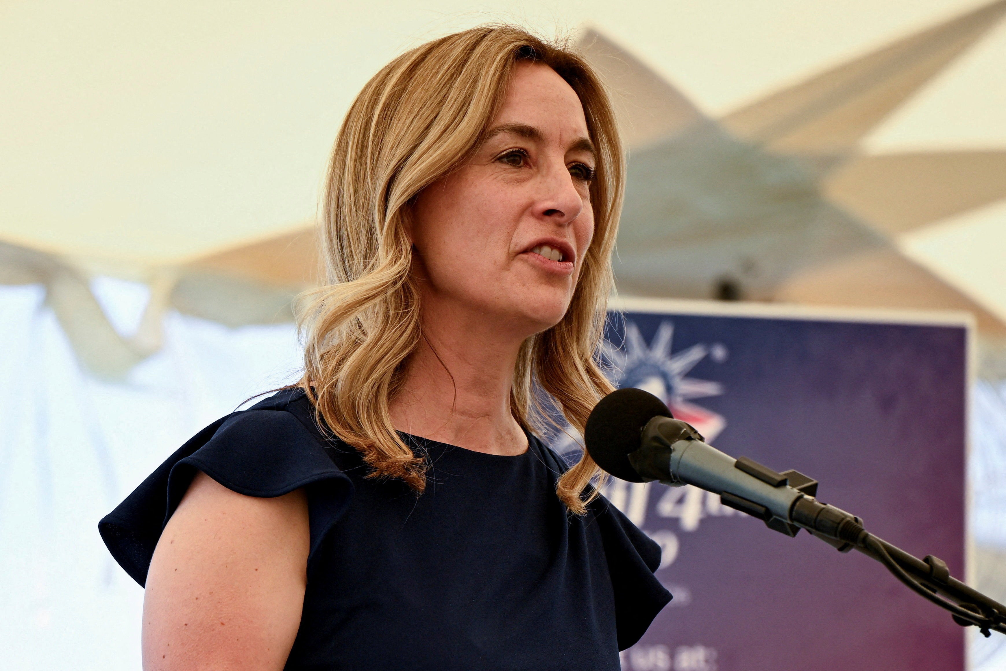 The Democratic governor revealed she was informed last week about the software mistake within New Jersey's Motor Vehicle System (Reuters/Vincent Alban)