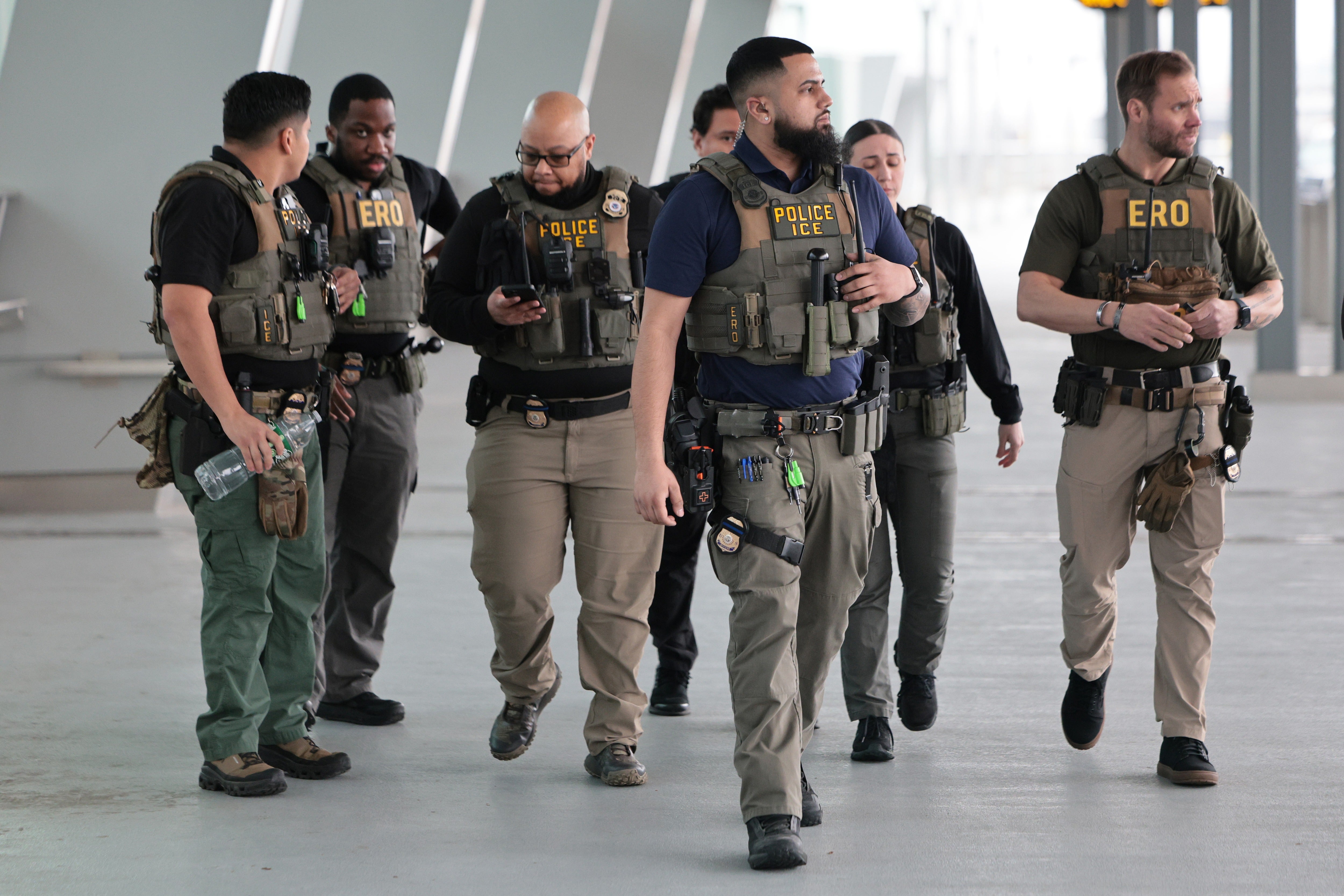 ‘All illegal aliens receive full due process,’ the Department of Homeland Security said