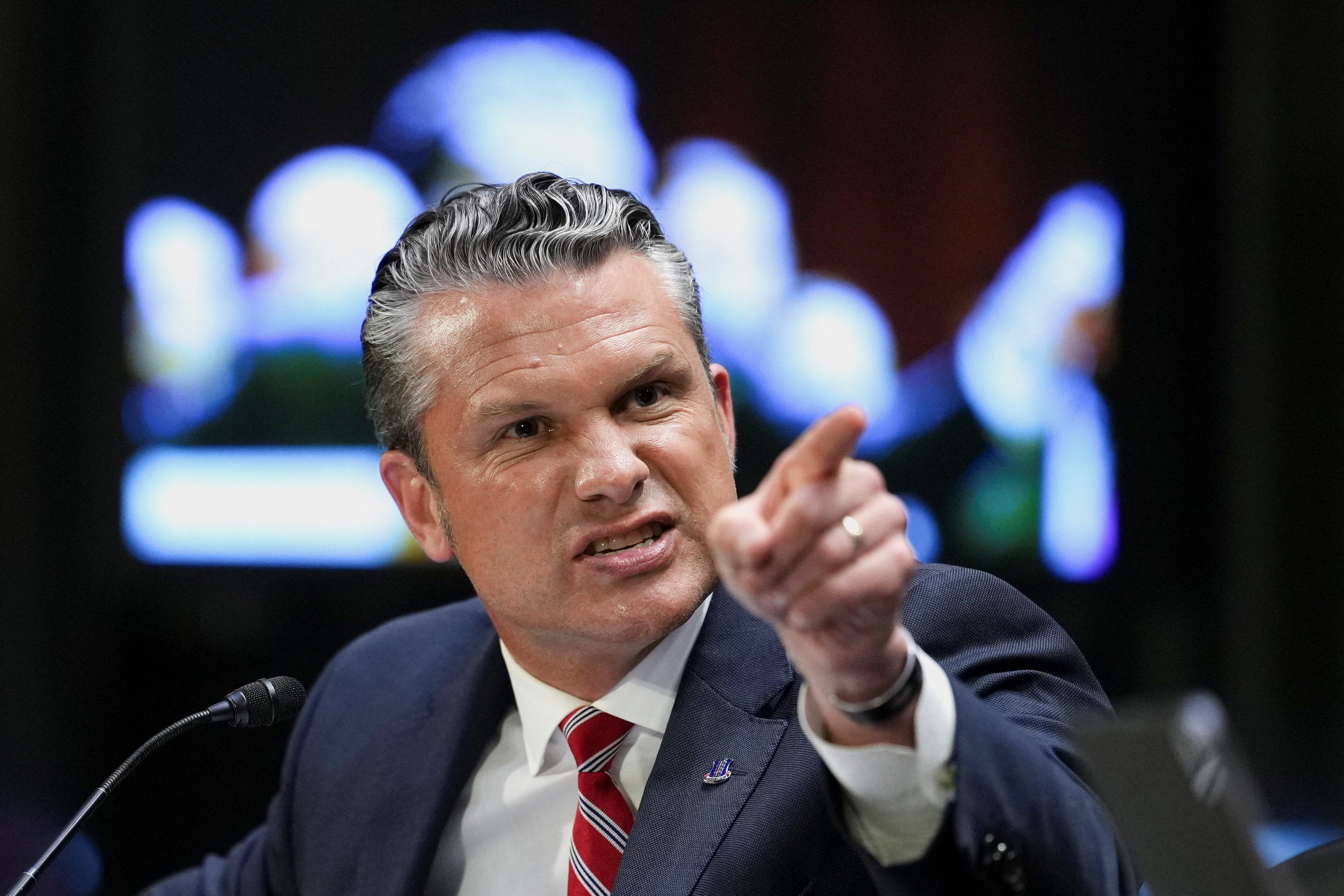 Defense Secretary Pete Hegseth unloaded on Democratic Sen. Gary Peters as he faced questions about explosive spending on the Iran war without a plant to end it