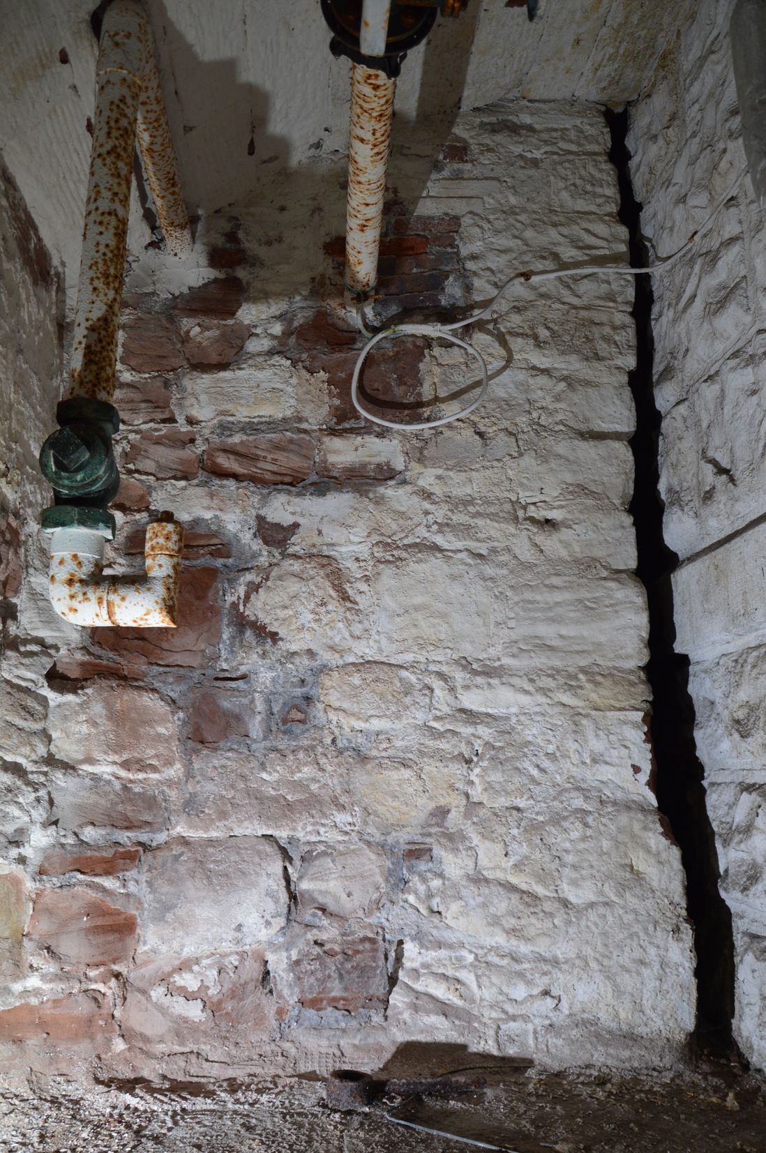 Remains of Chester Castle’s medieval bridge