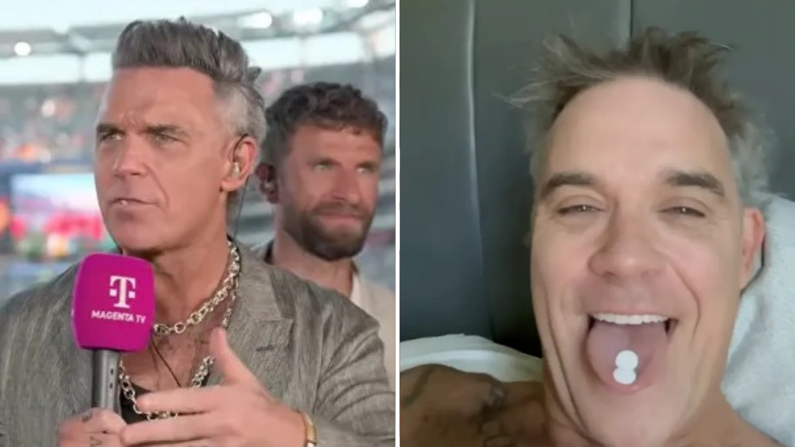 Robbie Williams poked fun at Mintgate in video after on-air gaffe