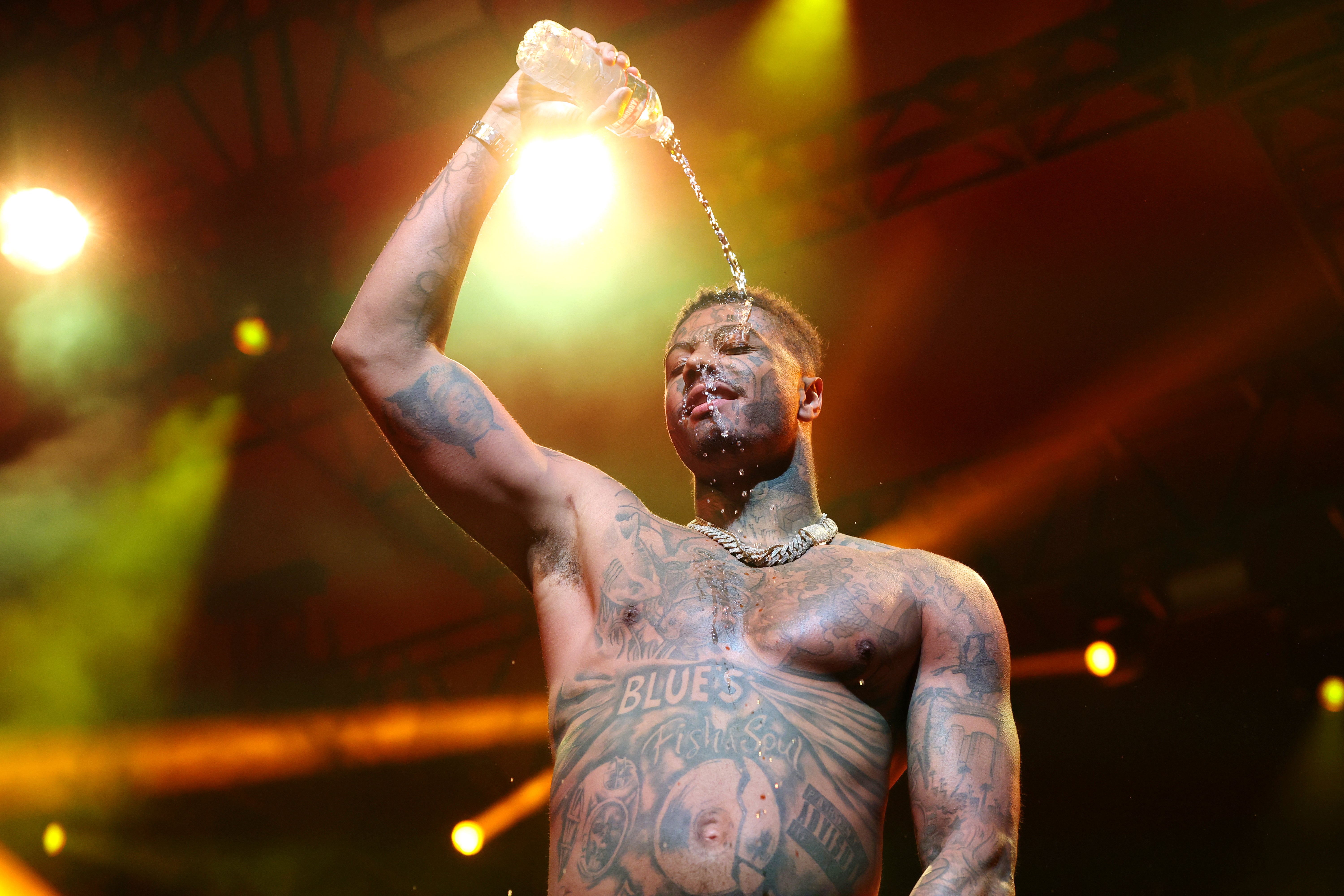 Blueface swatted after caller falsely claims rapper killed girlfriend and tied up daughter
