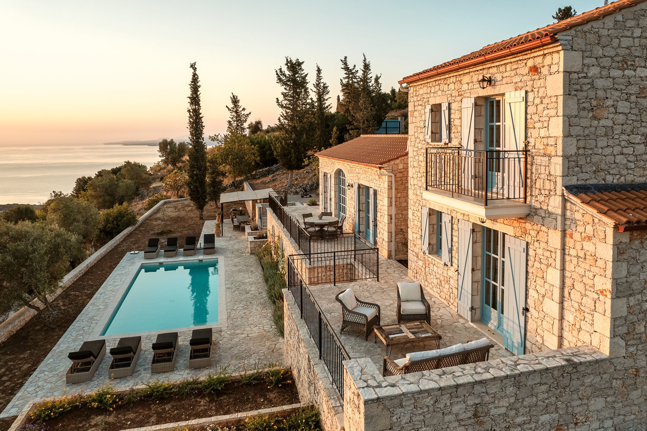 Jessica stayed in the four-bed Athena villa (Sian Clarke)