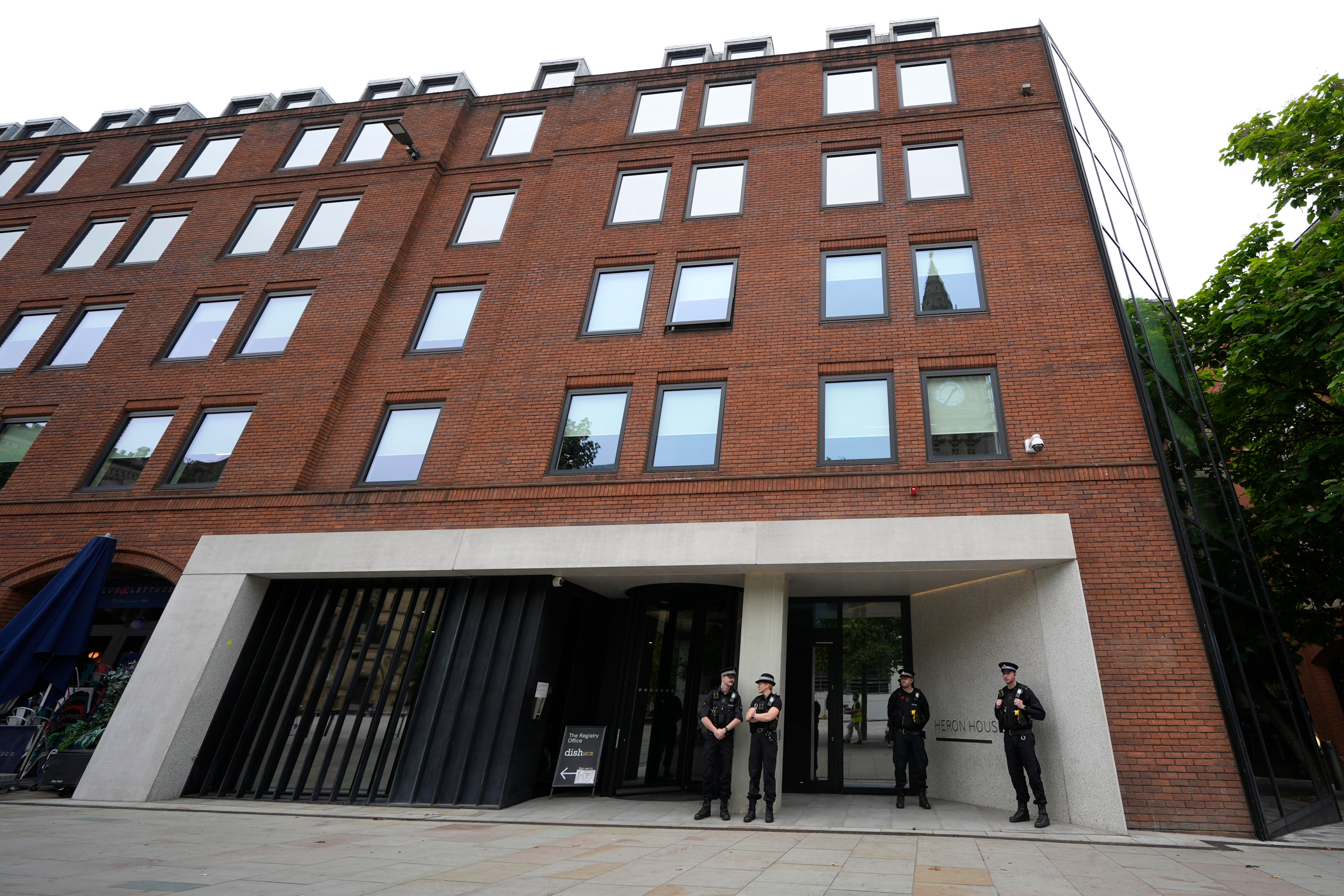 No 10 North, located in Heron House, central Manchester (PA)
