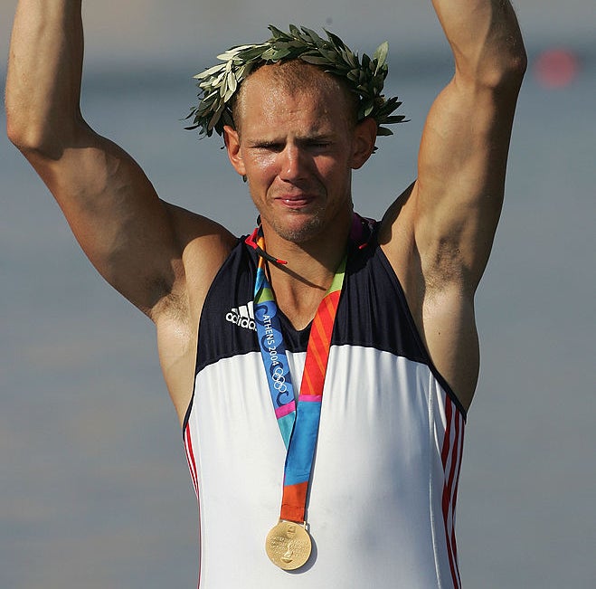 Olaf Tufte won his first Olympic gold medal in Athens (Getty Images)