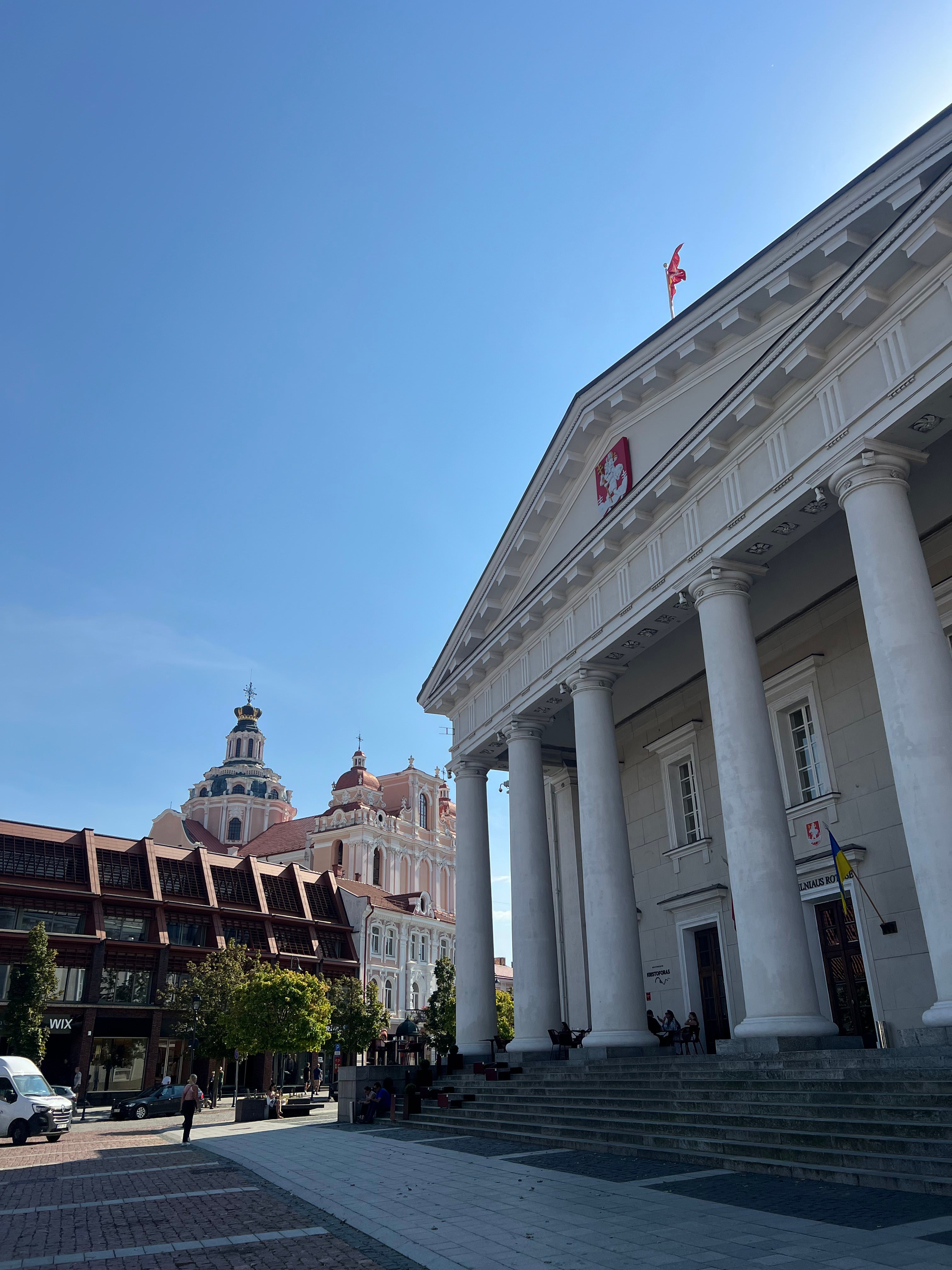 Vilnius Old Town in Lithuania has Unesco World Heritage status