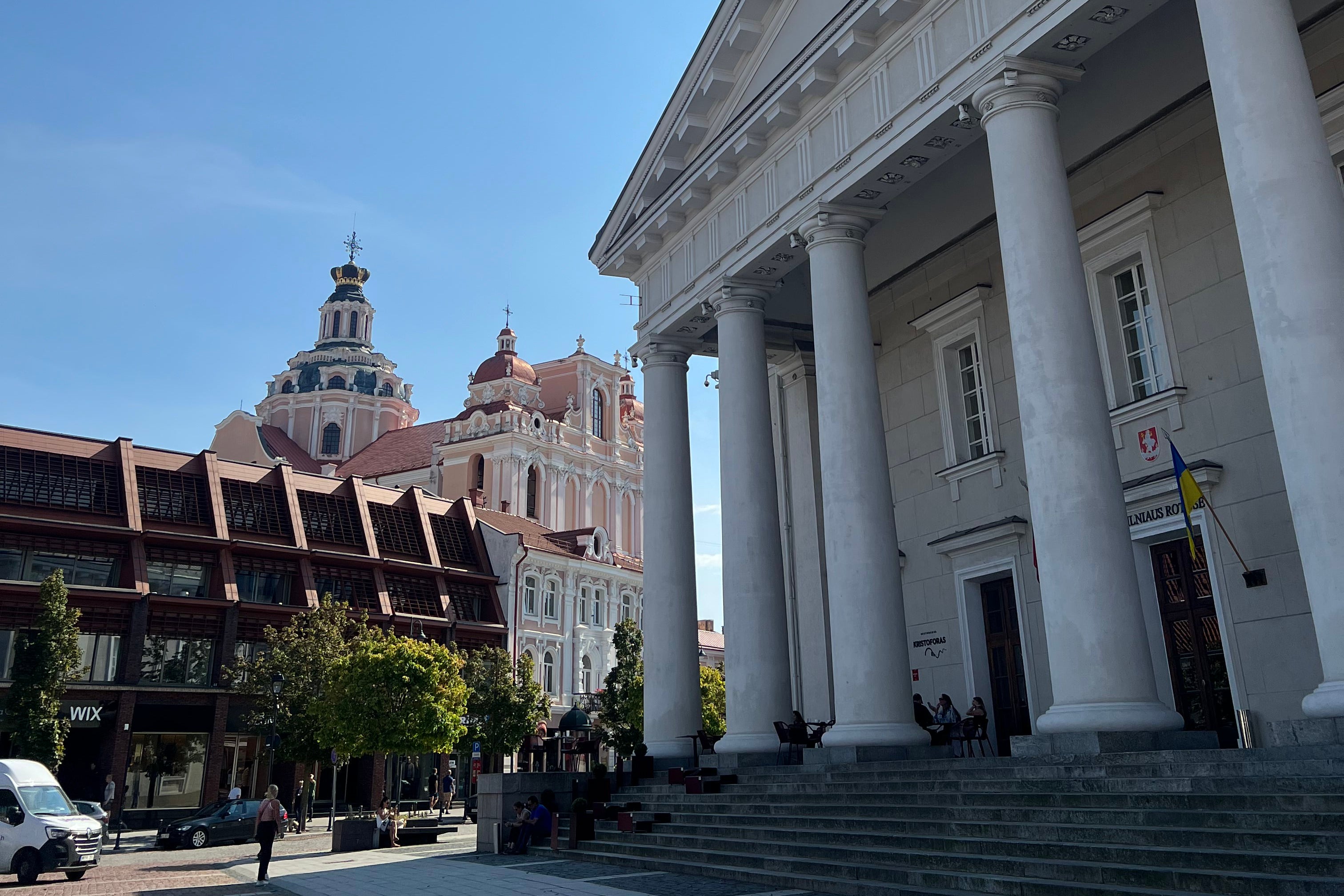 Vilnius Old Town in Lithuania has Unesco World Heritage status (Christopher Beanland)