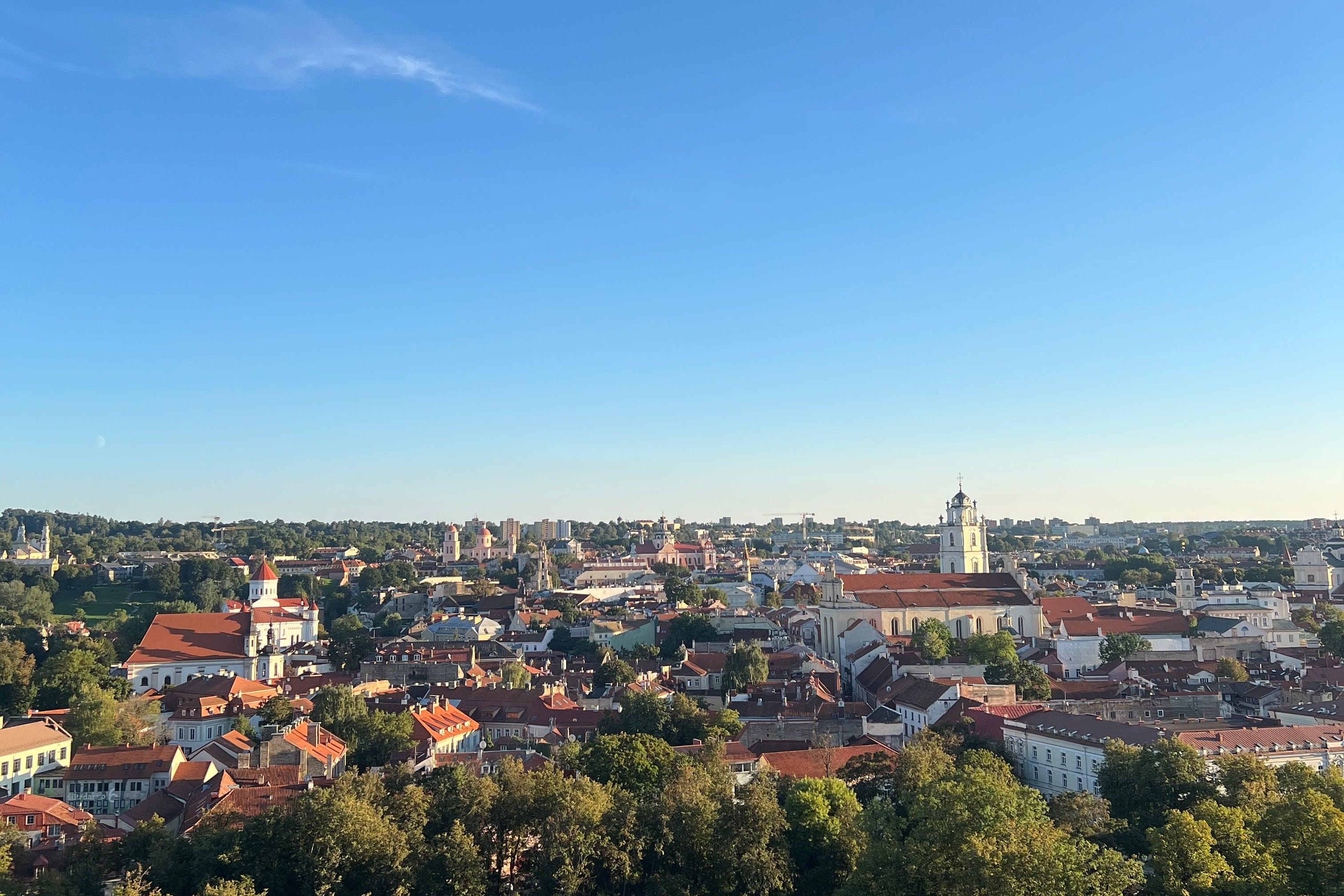 Vilnius in Lithuania is a very green city with plenty to explore outdoors (Chris Beanland)