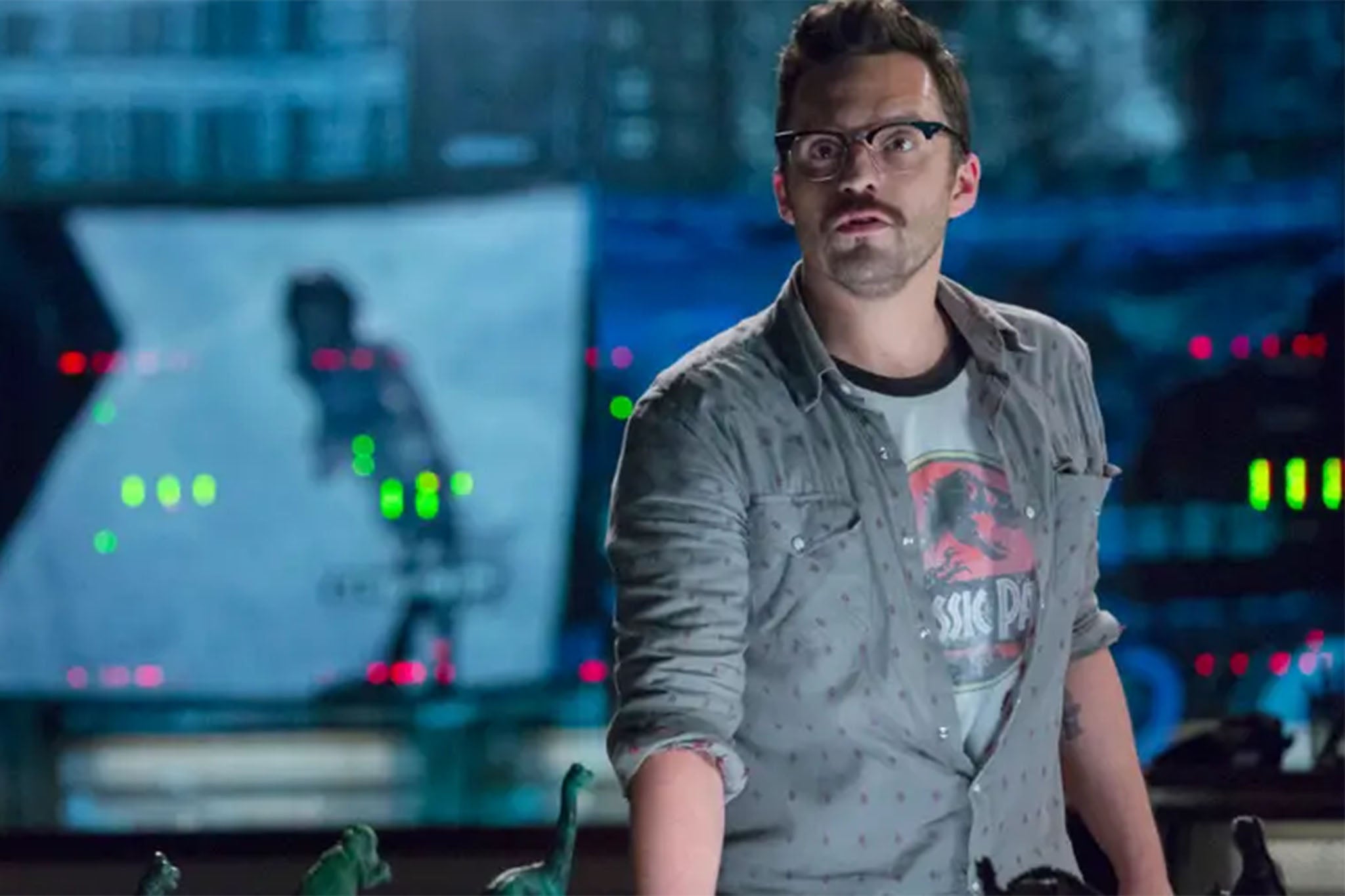 Di- no -saur: Johnson (pictured here in ‘Jurassic World’) decided the world of big blockbusters and tentpole franchises was not for him