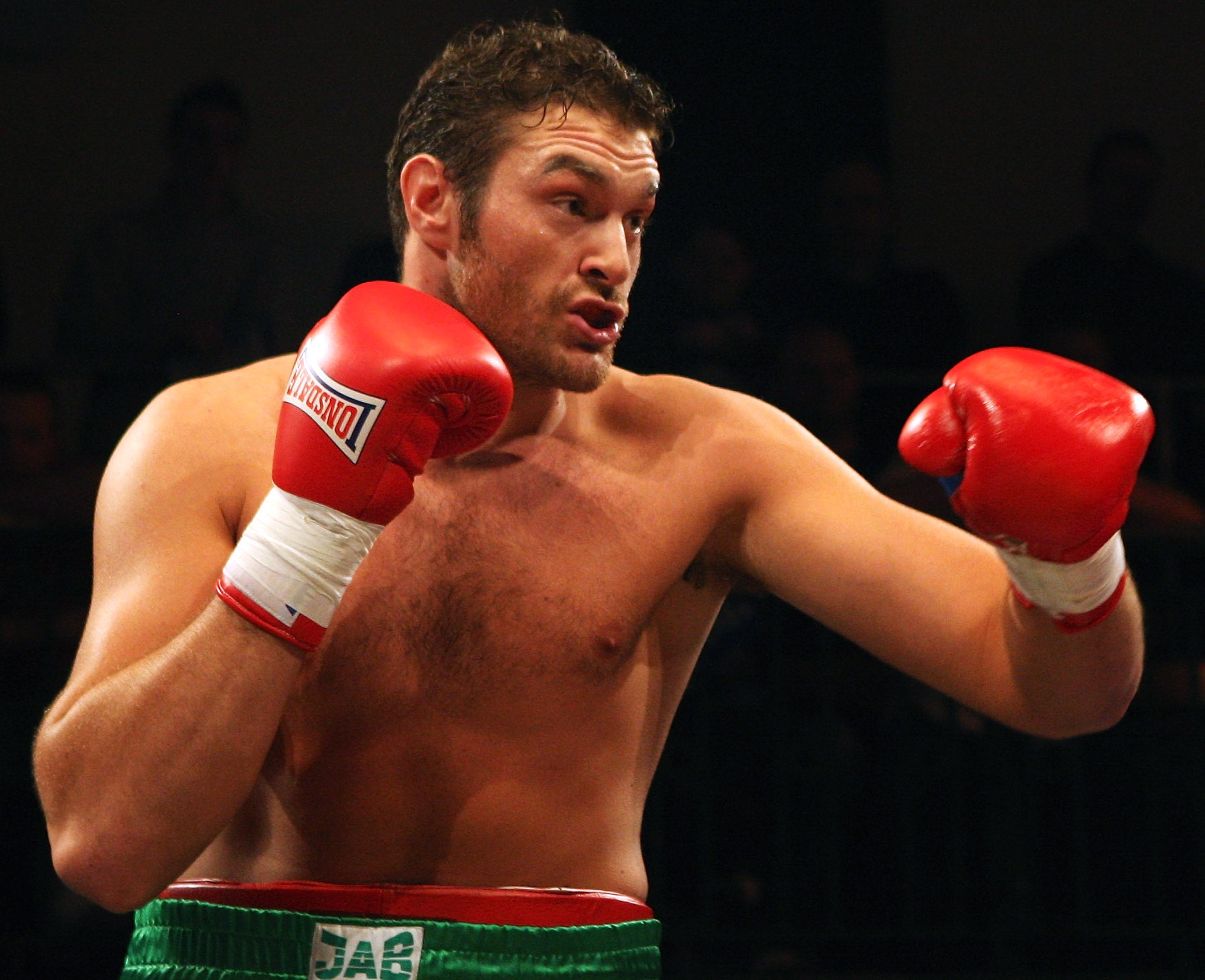 Tyson Fury pictured in 2009