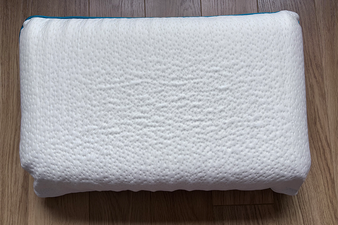 It has a very firm memory foam filling (Siobhan Grogan/The Independent)