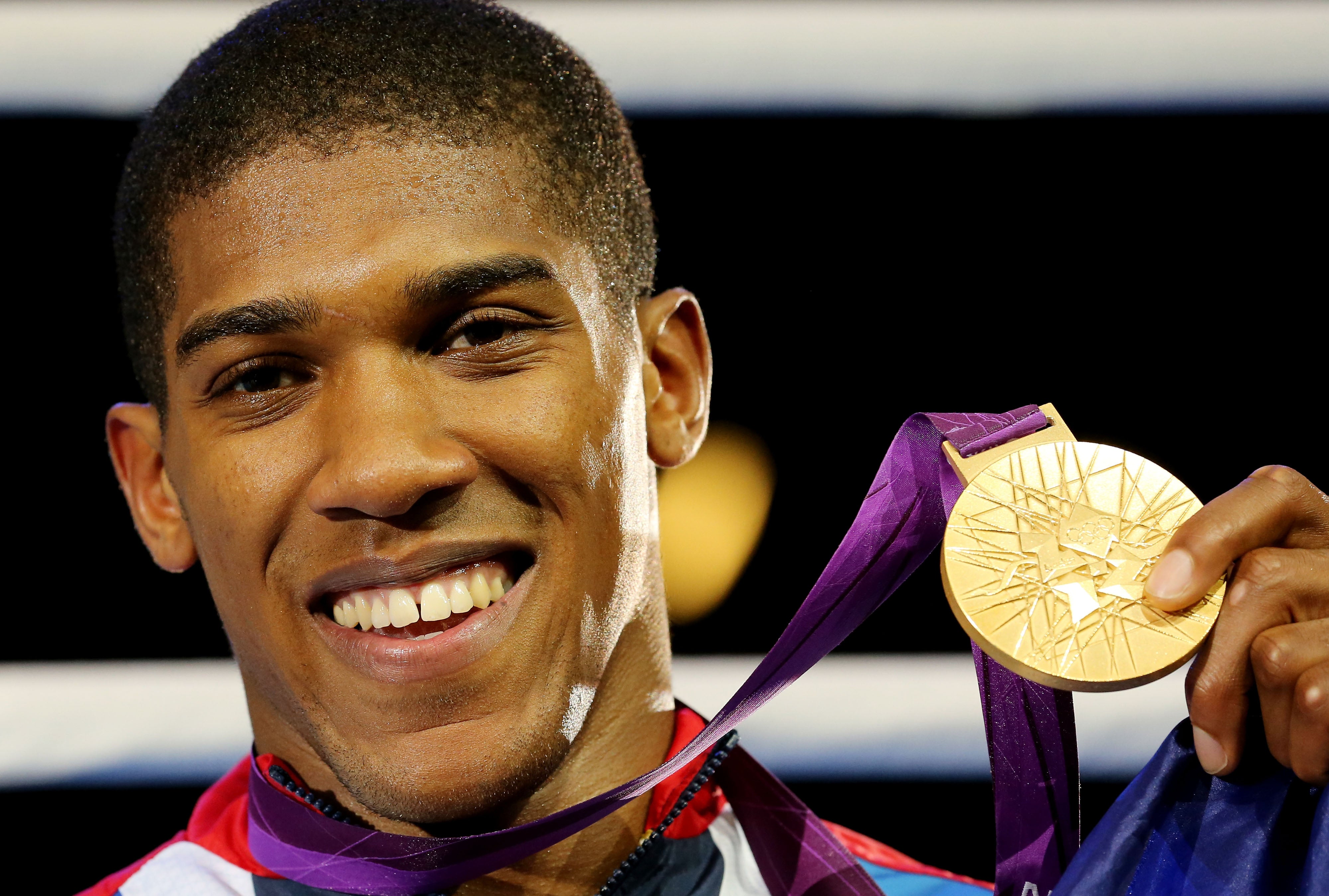 Anthony Joshua won Olympic gold for Team GB in 2012