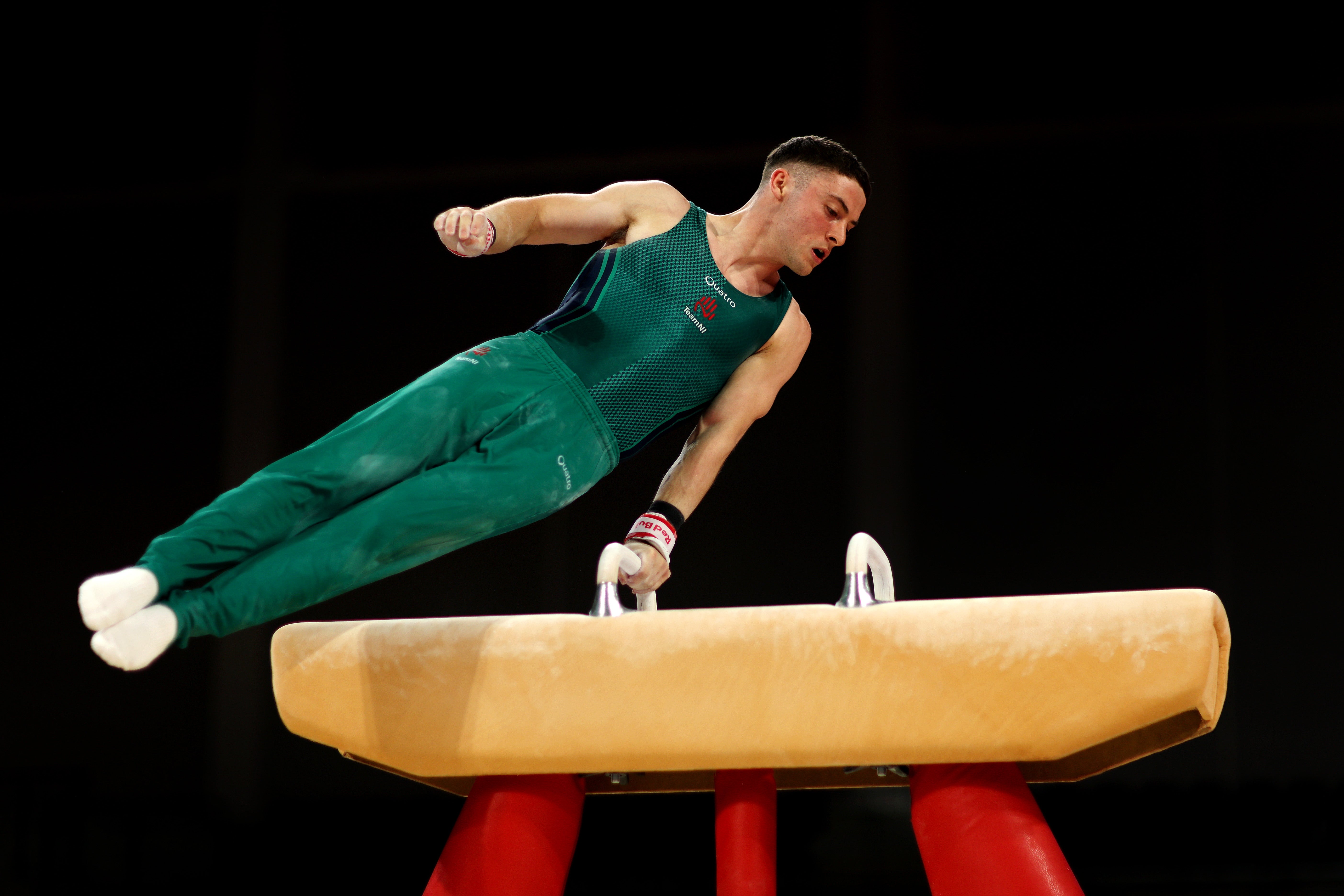 The Games give athletes like Rhys McClenaghan a rare chance to compete for their home country, in his case Northern Ireland
