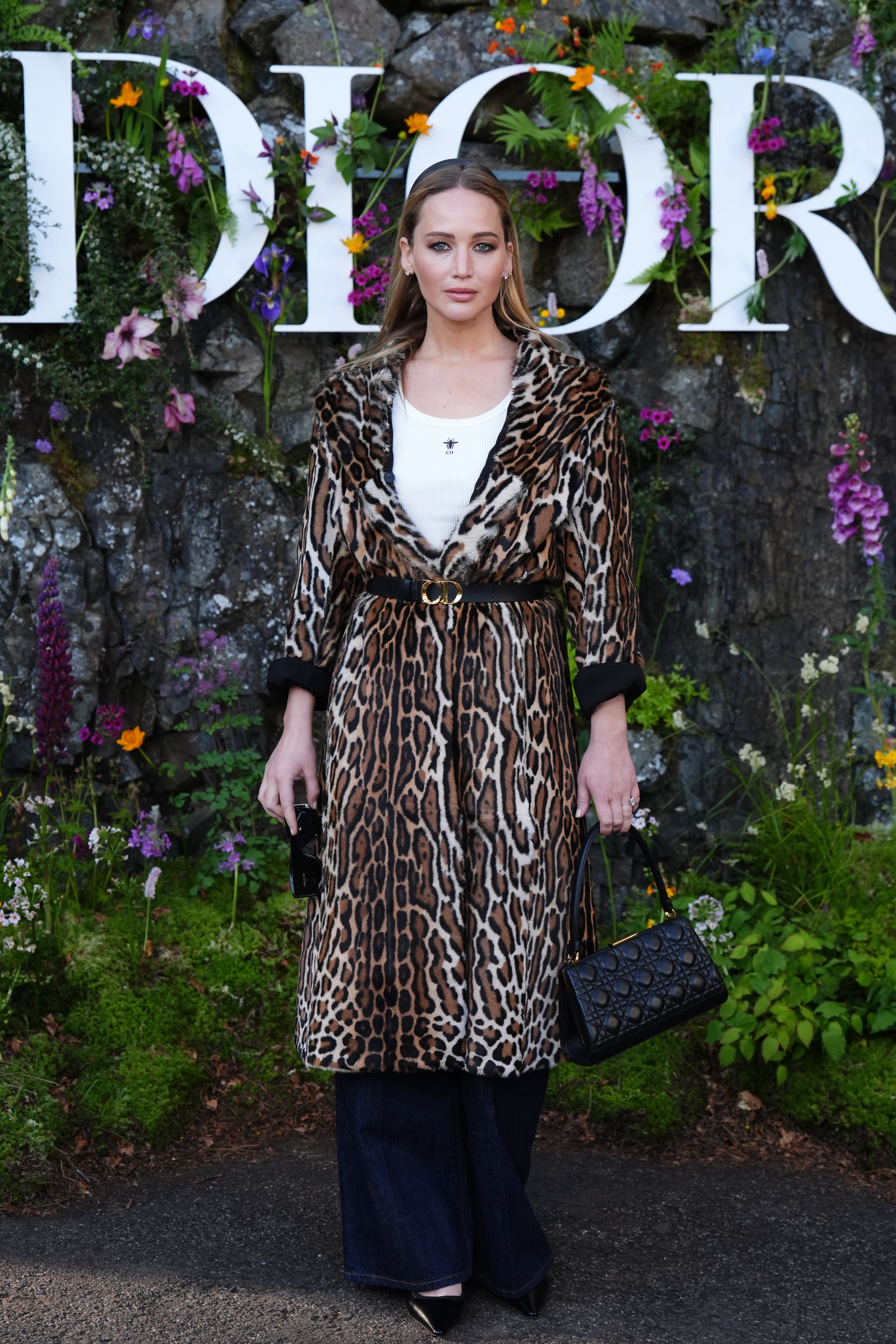 Celebrities like Jennifer Lawrence were at the Dior Cruise 2025 show at Drummond Castle in June 2024 (Andrew Milligan/PA)
