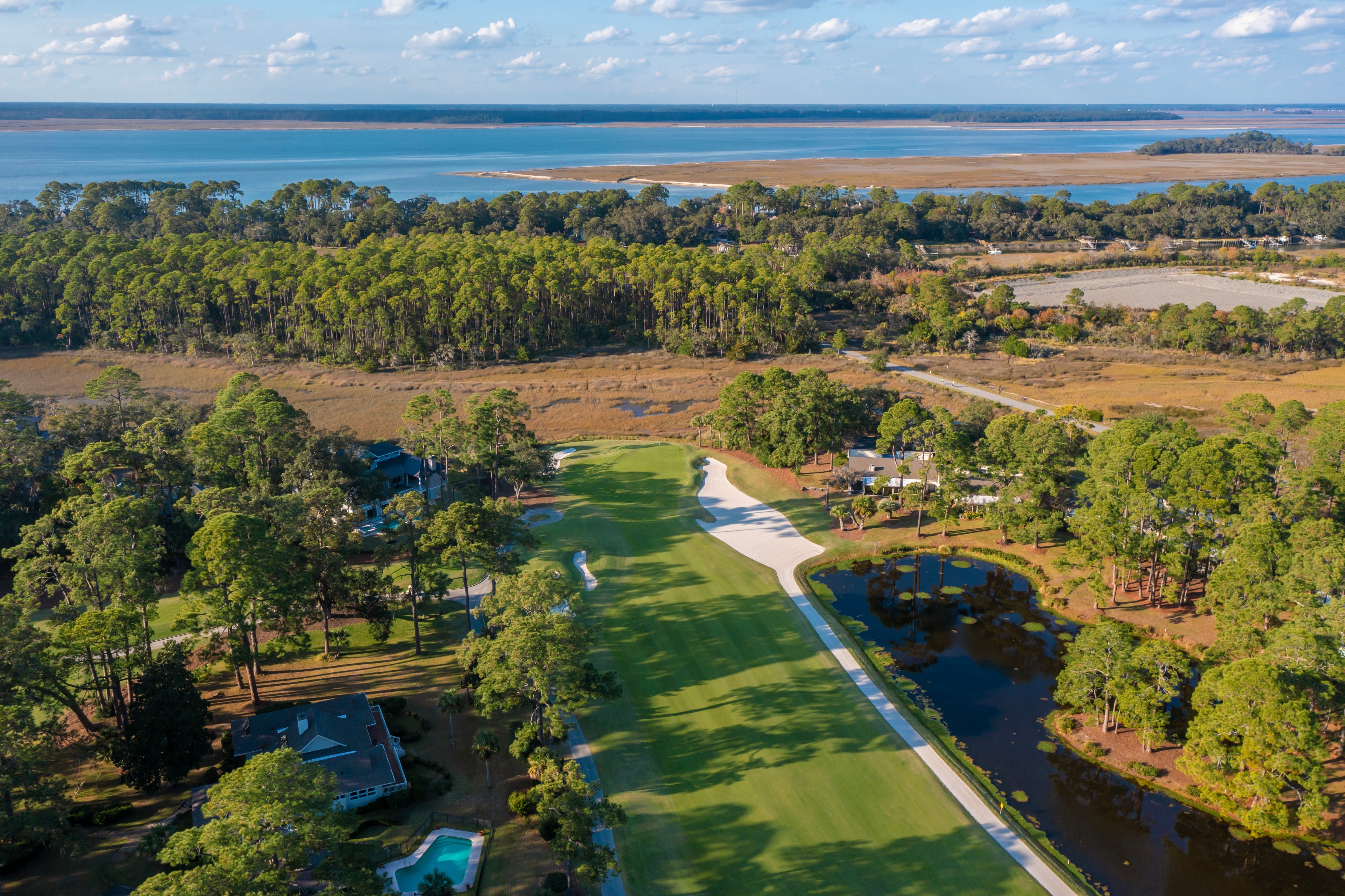 Hilton Head Island is one of the barrier islands in South Carolina