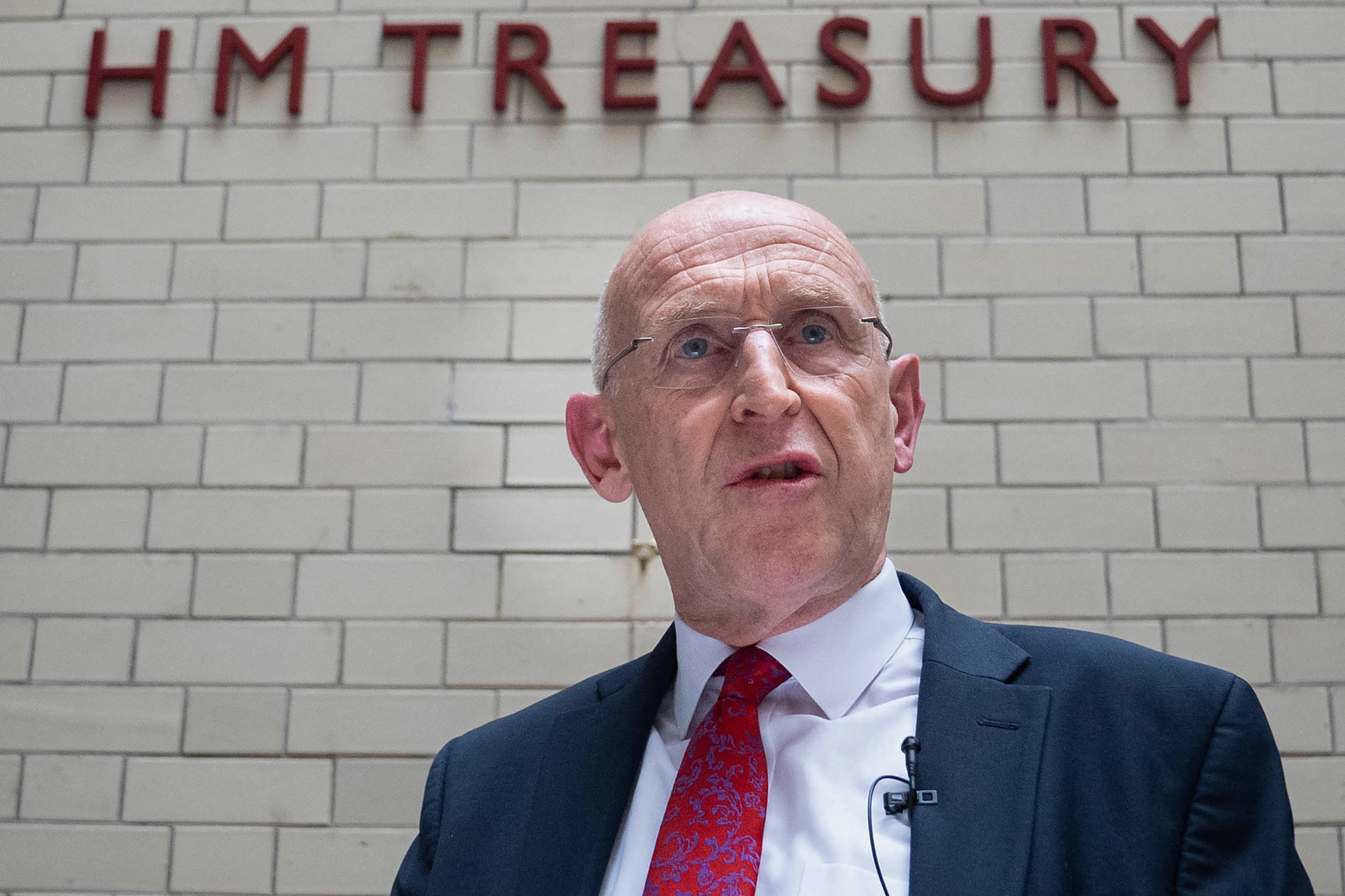 Newly appointed Chancellor of the Exchequer John Healey (AFP/Getty)