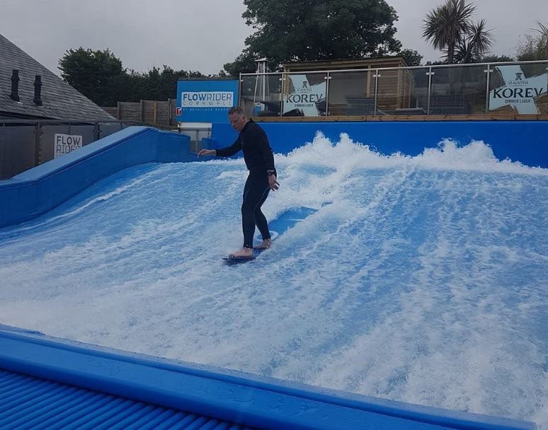 The Retallack Flowrider surf simulator