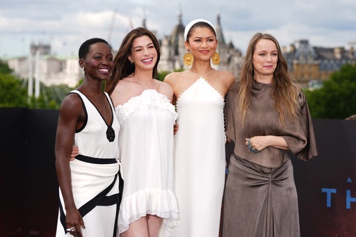 The Odyssey stars Lupita Nyong’o as Helen of Troy and Clytemnestra, Anne Hathaway as Penelope, Zendaya as Athena, and Samantha Morton as Circe